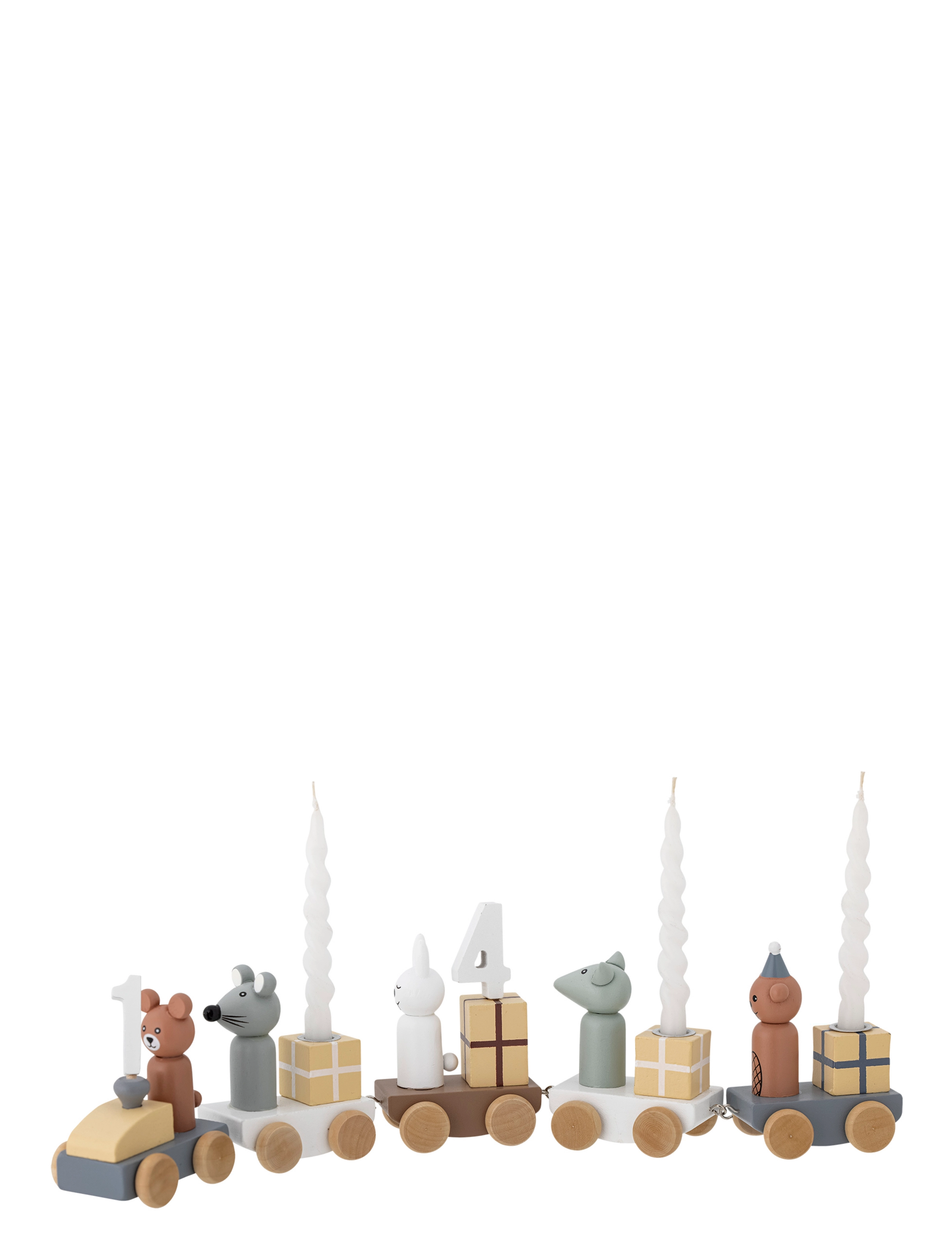 Bloomingville Junaid Birthday Decoration, Party Supplies, Beige, Str: L:38CM