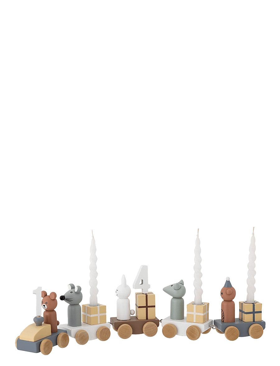 Bloomingville - Junaid Birthday Decoration - partybedarf - brown - 1