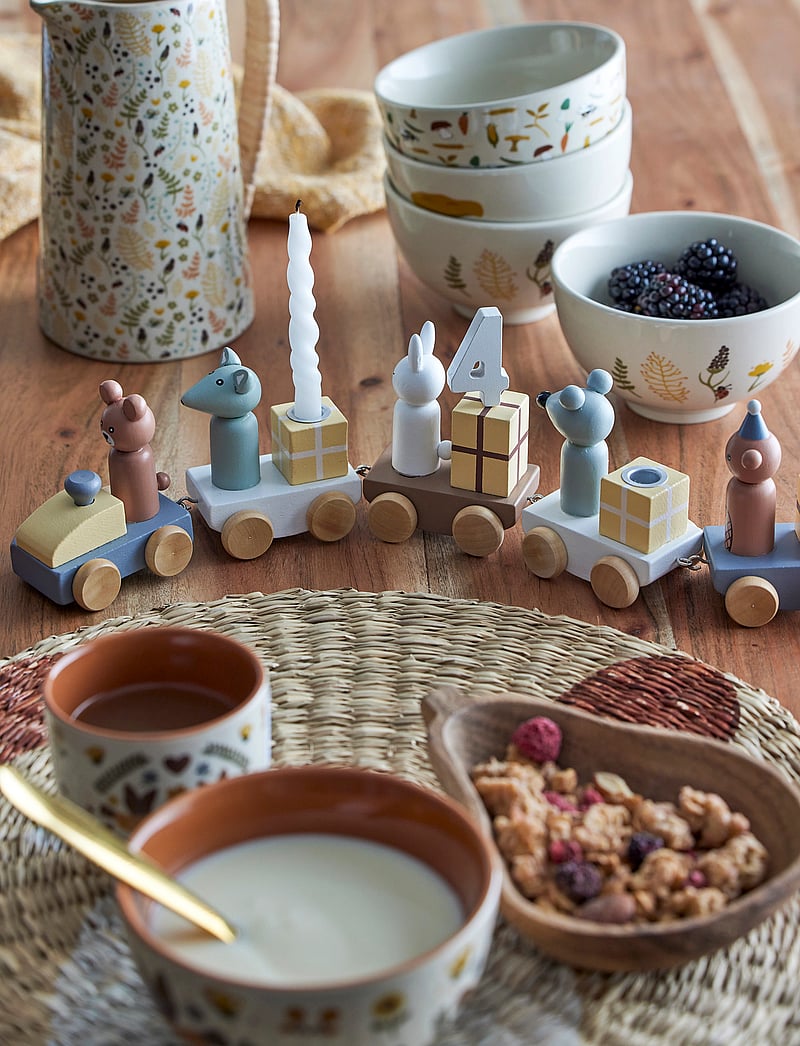 Bloomingville - Junaid Birthday Decoration - peotarvikud - brown - 3