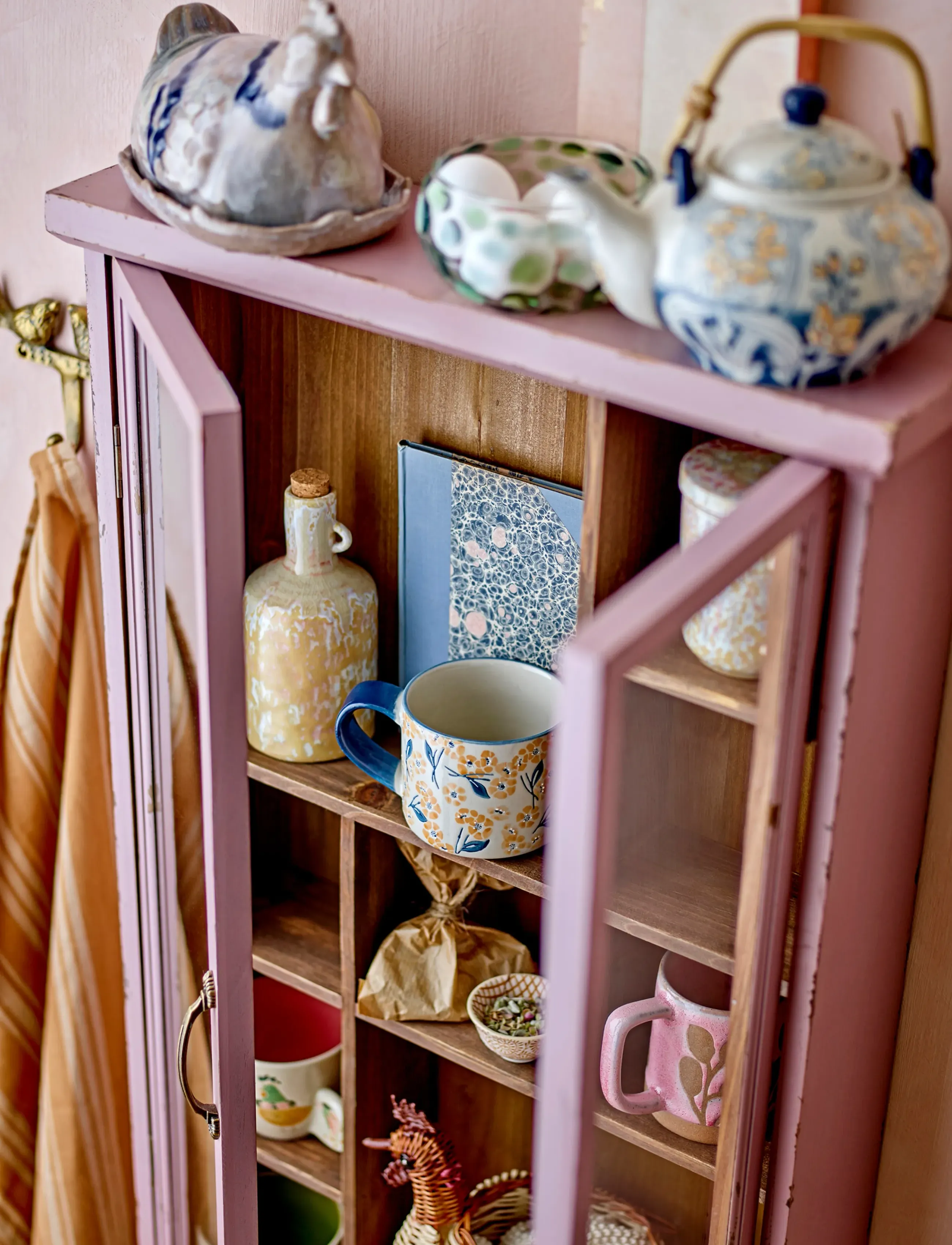 Bloomingville - Hazem Cabinet - schränke - rose - 4