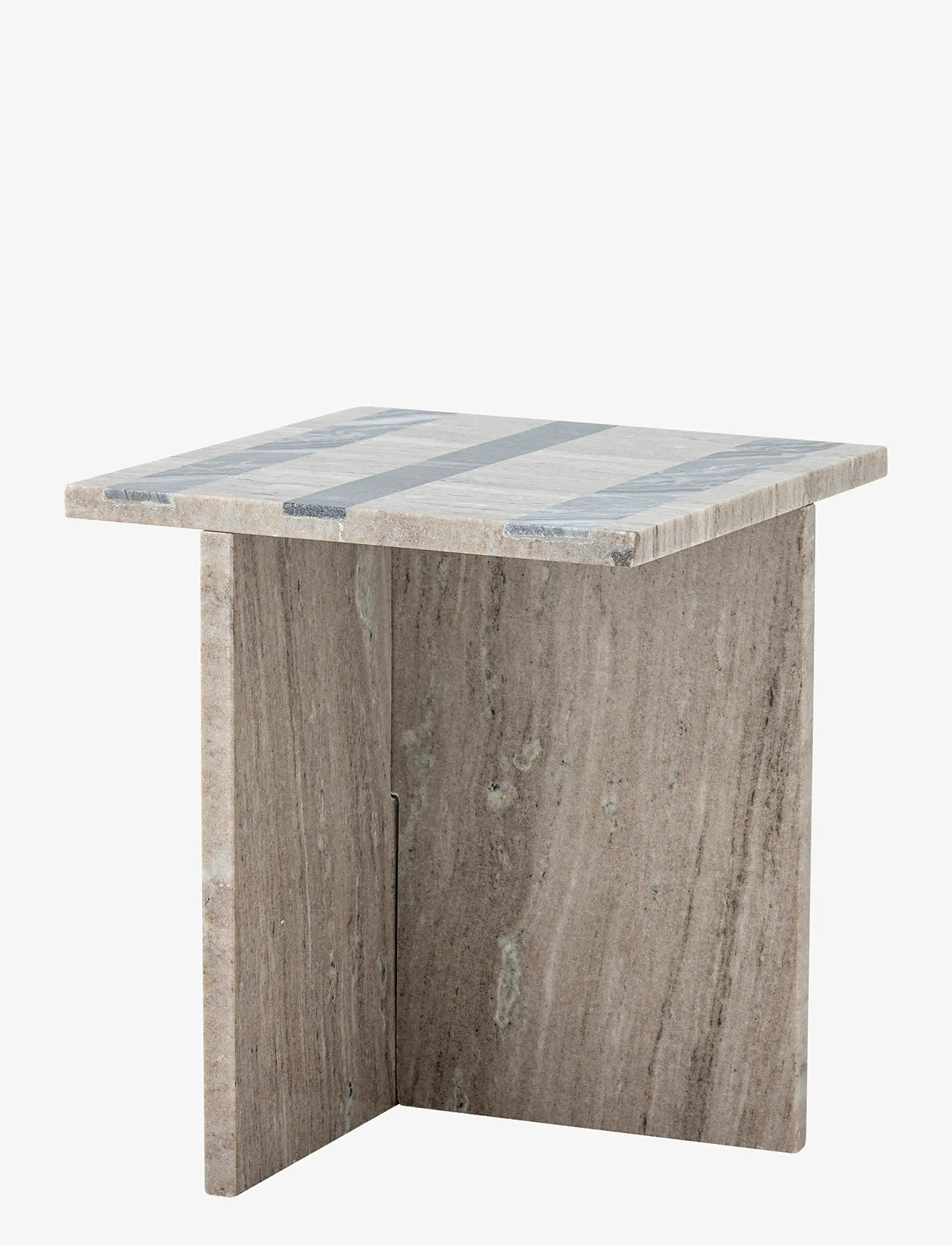 Bloomingville - Clea Side Table, Brown, Marble - sideborde og små borde - brown - 1