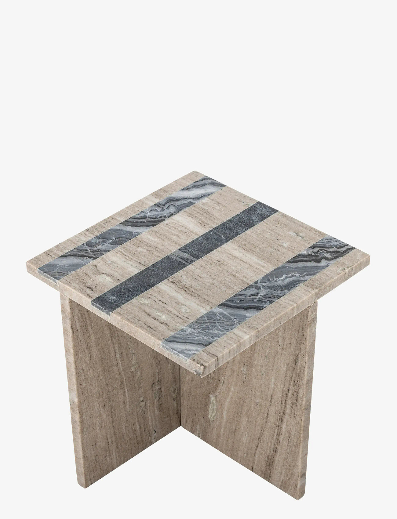 Bloomingville - Clea Side Table, Brown, Marble - sideborde og små borde - brown - 2