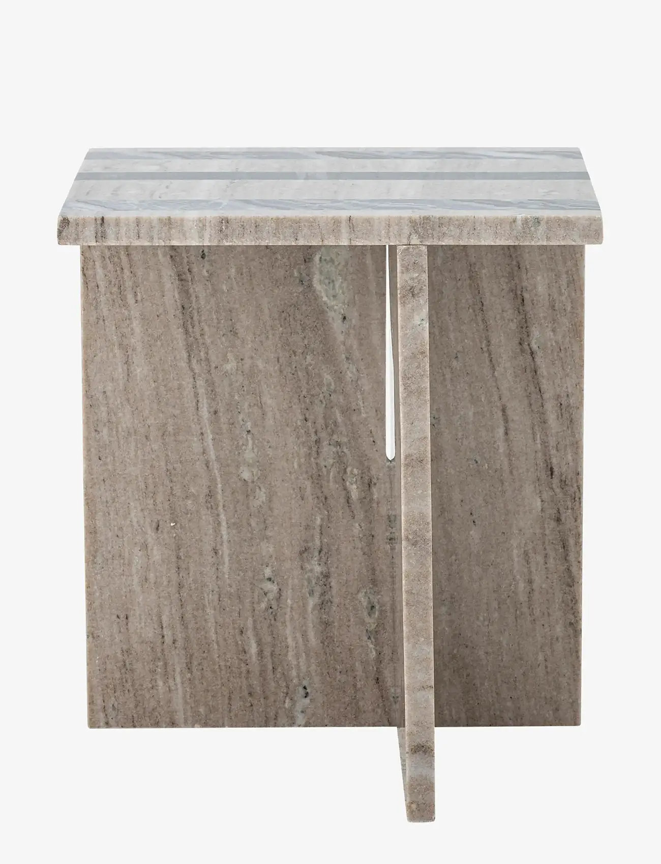 Bloomingville - Clea Side Table, Brown, Marble - sideborde og små borde - brown - 3