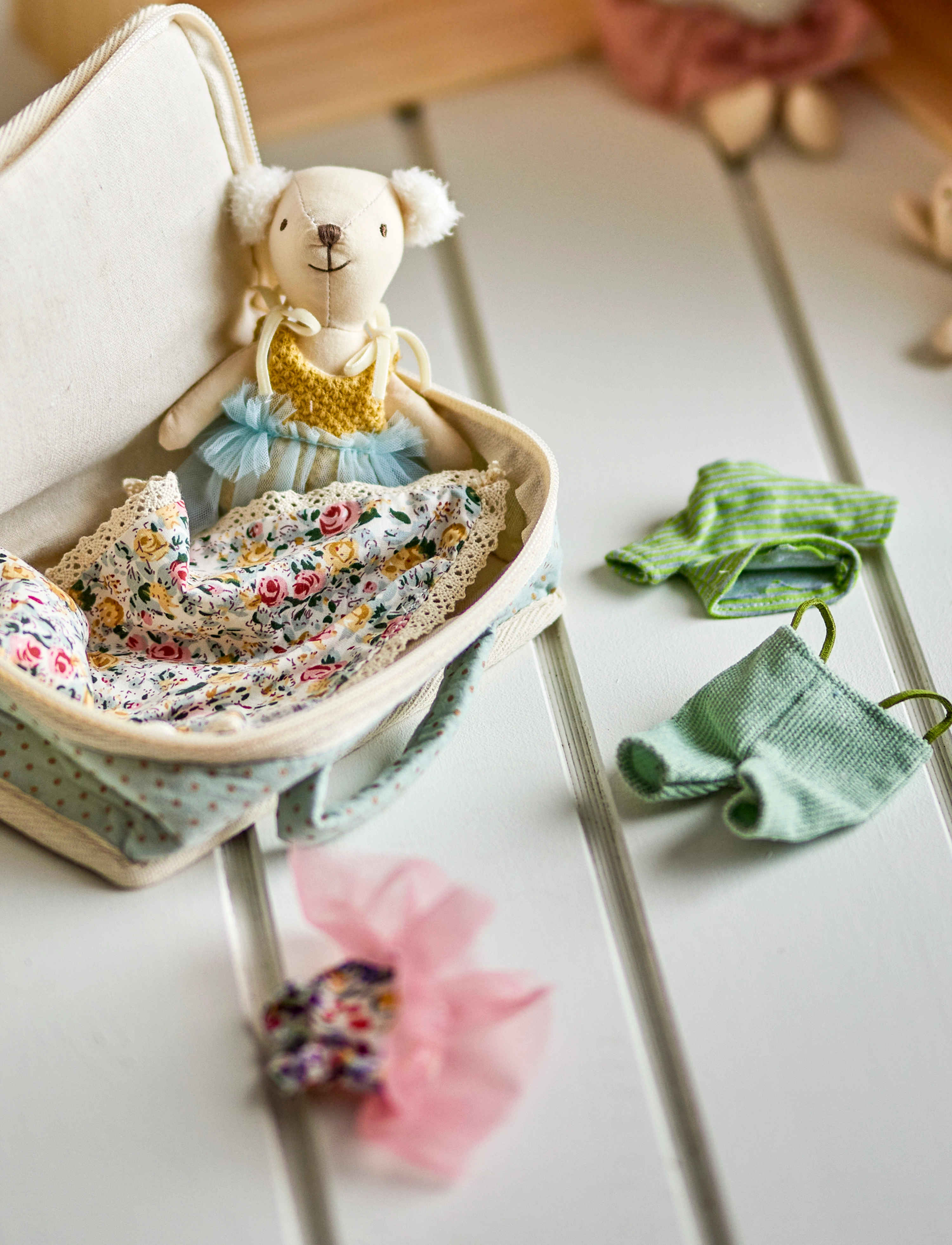 Bloomingville Lara Doll, 4X15X10 cm, Dolls & Accessories, Braun - Dolls, Kinder