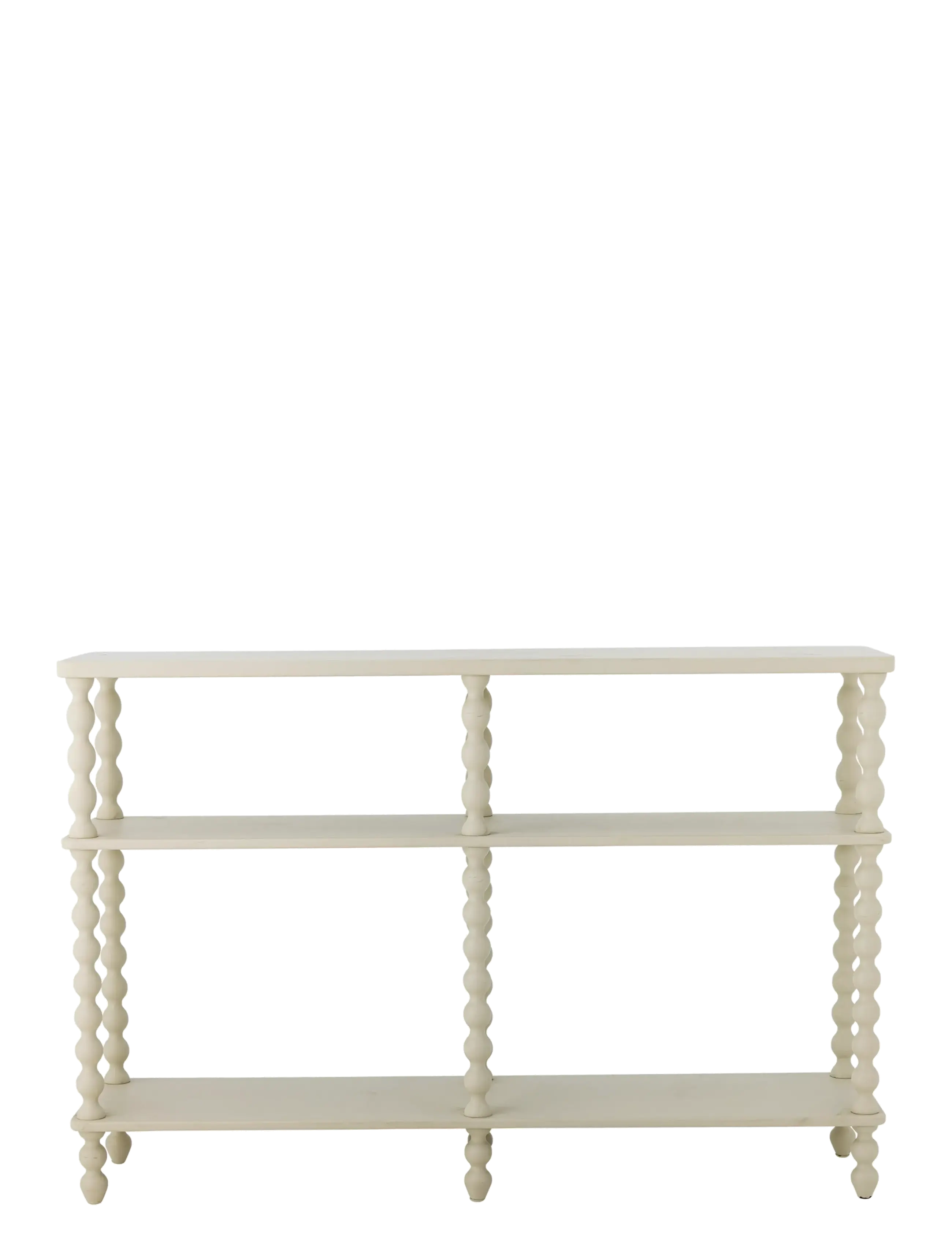 Bloomingville Salino Console Table, Sidebord og lille bord, Creme, Str: 120X 30X 80.5CM