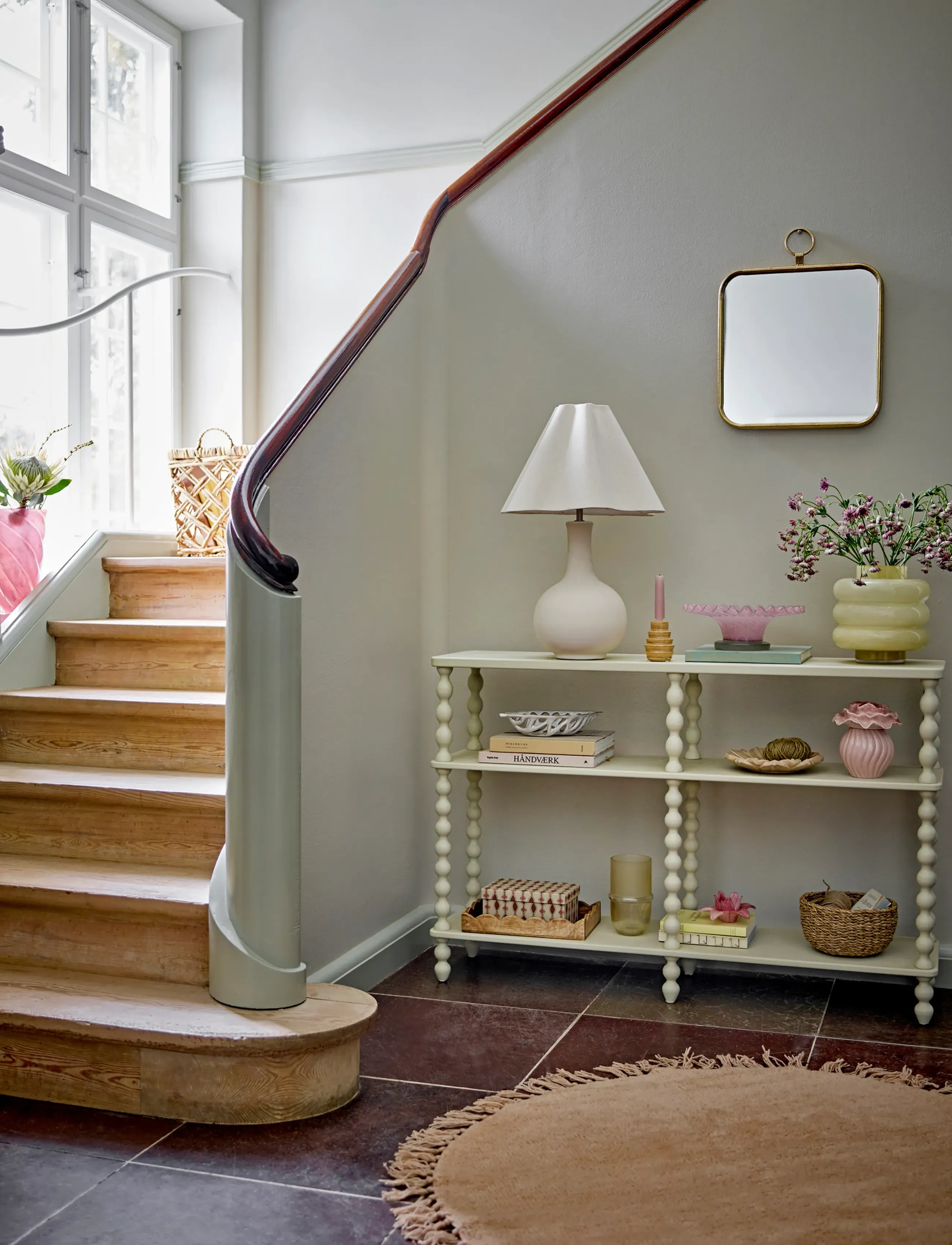 Bloomingville Salino Console Table, 120X 30X 80.5 cm, Cream, Borde > Sideborde Og Små Borde, Unisex