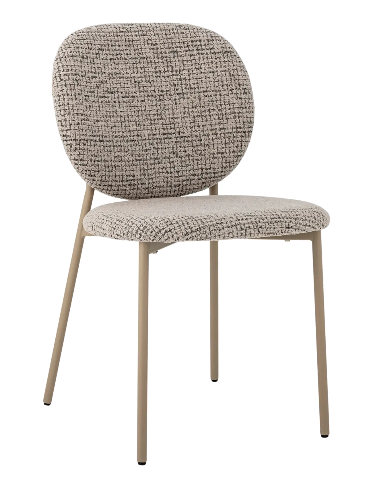 Bloomingville Percey Dining Chair, Stol, Beige, Str: 56X82X47CM