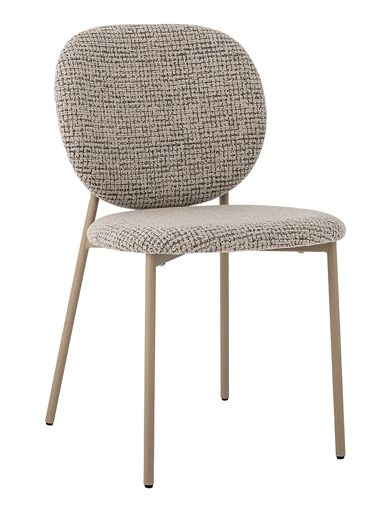 Bloomingville - Percey Dining Chair - tuolit - beige - 1