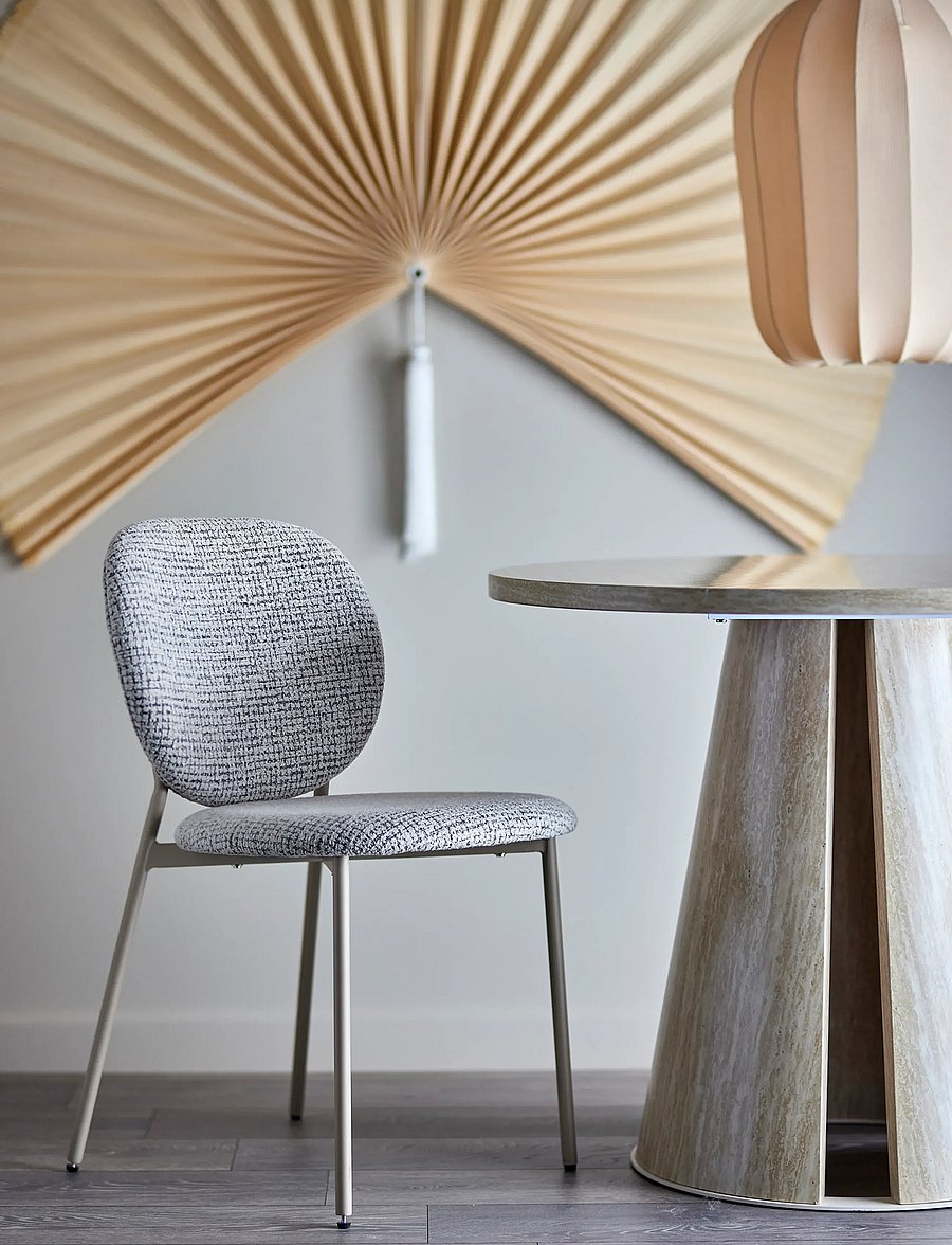 Bloomingville - Percey Dining Chair - stühle - beige - 0
