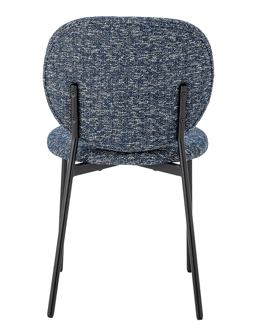 Bloomingville - Percey Dining Chair - stühle - blue - 2