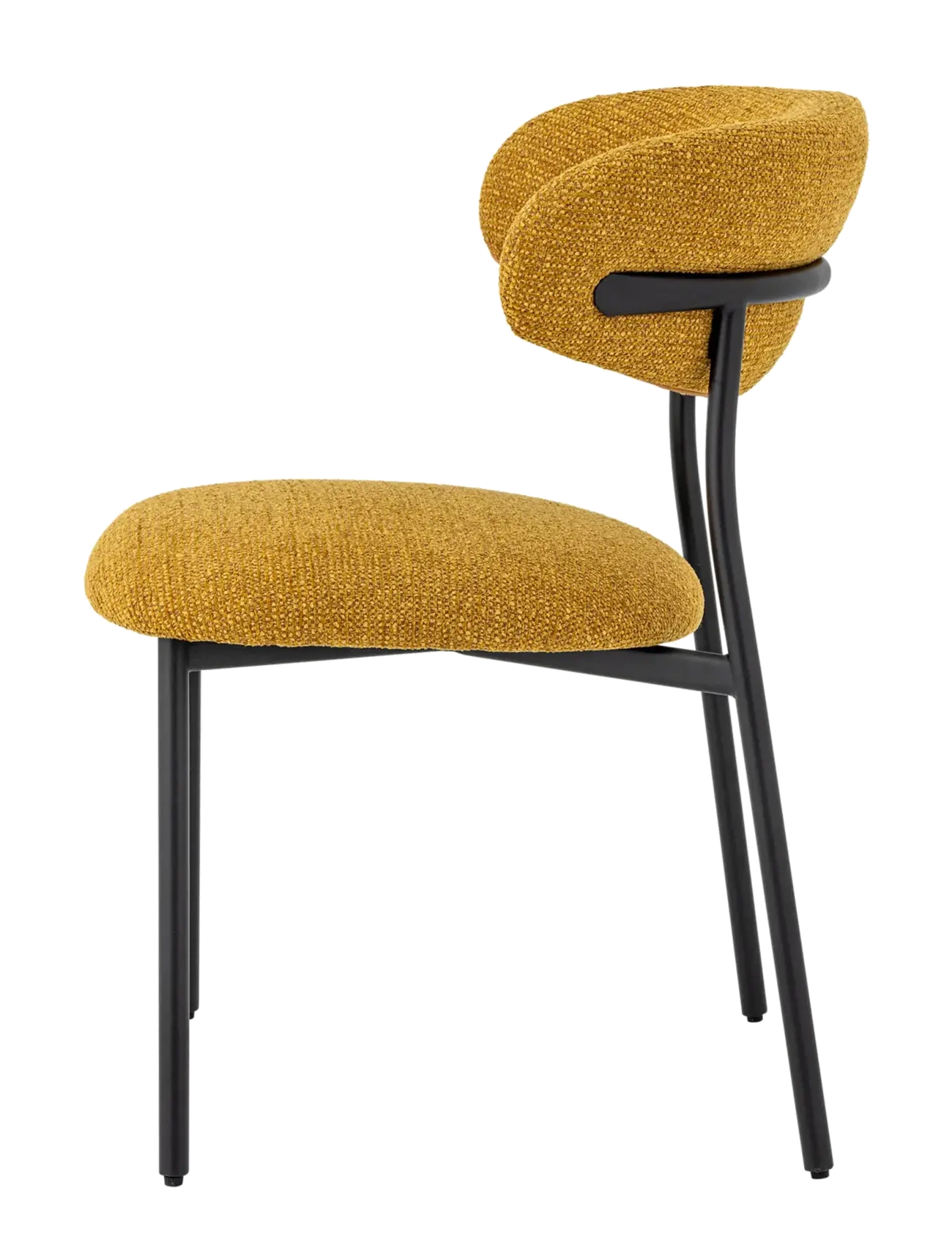Bloomingville - Manal Dining Chair - stühle - yellow - 3