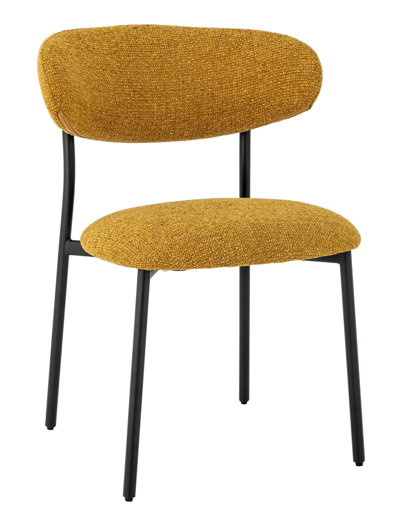Bloomingville - Manal Dining Chair - stühle - yellow - 4