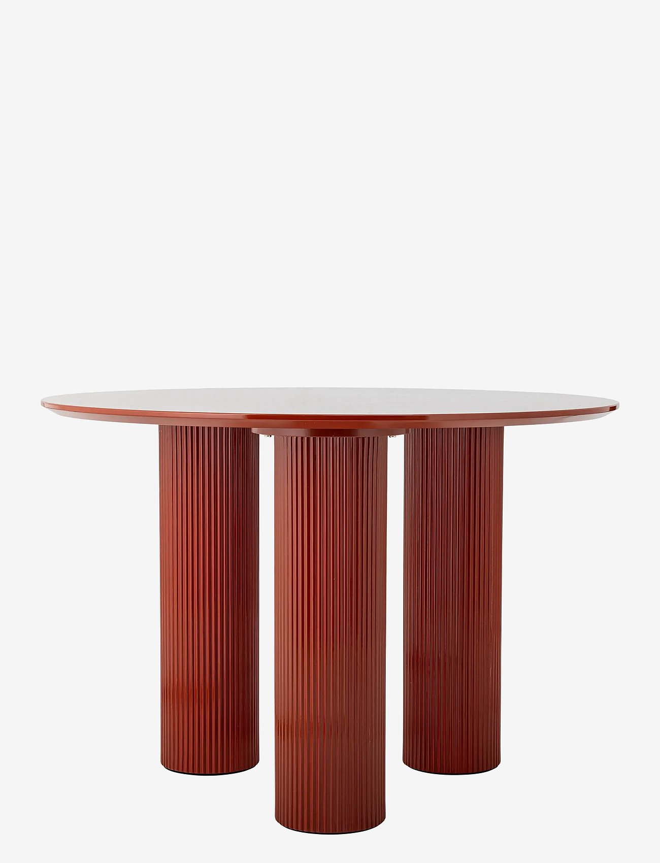 Bloomingville Della Dining Table - Red - Ø 110 CM