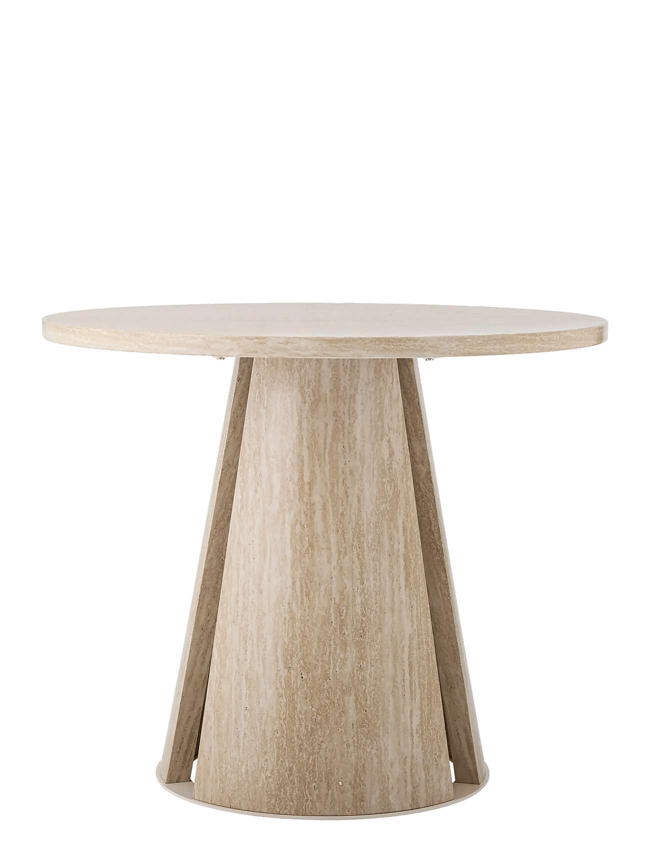Bloomingville Ames Dining Table - Beige - Ø 90 CM