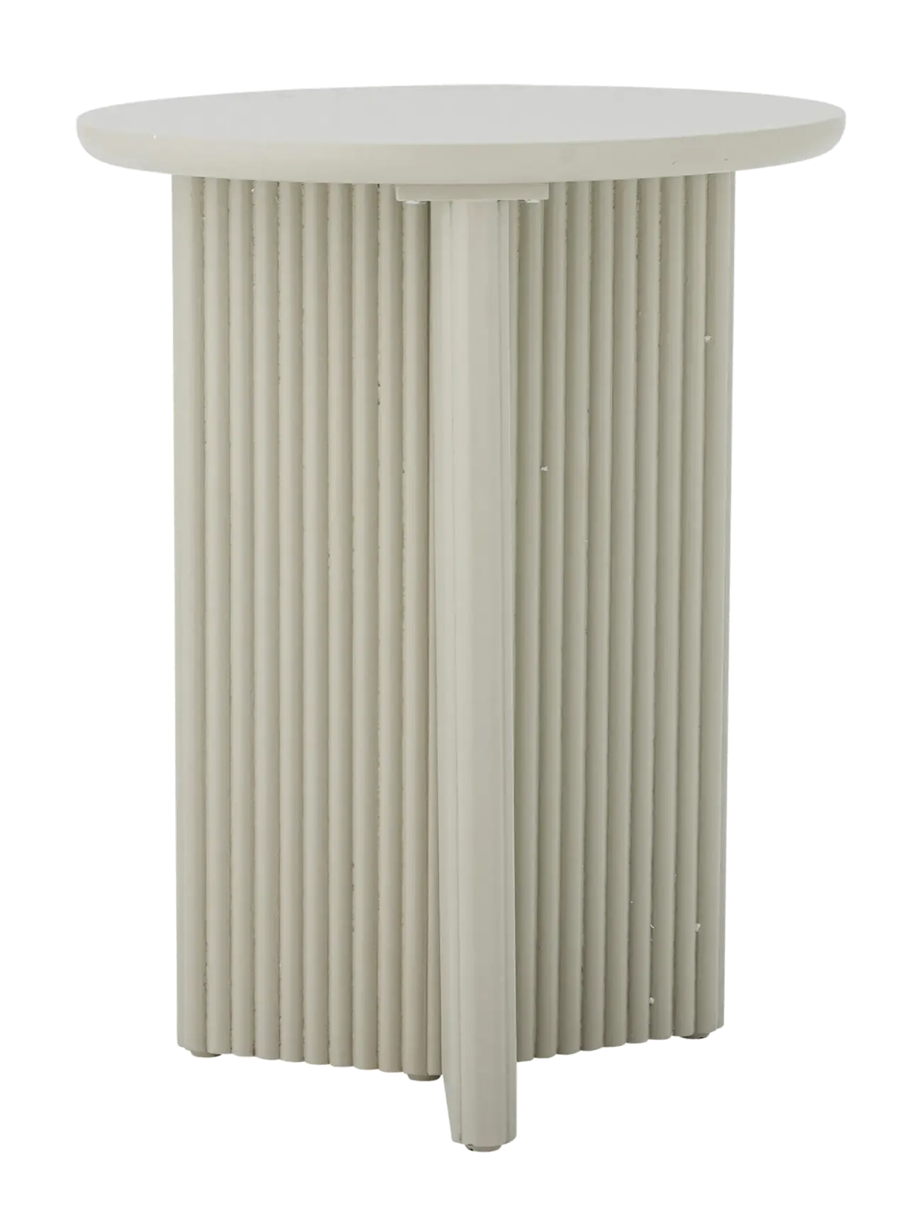 BLOOMINGVILLE Edith Side Table Beige - Ø 40 CM - Unisex