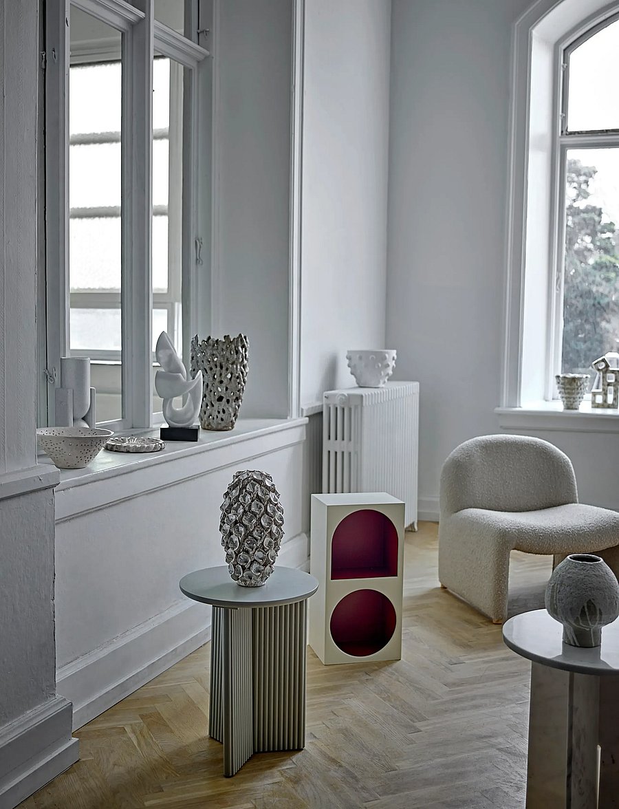 Bloomingville - Edith Side Table - beistelltische & kleine tische - white - 4