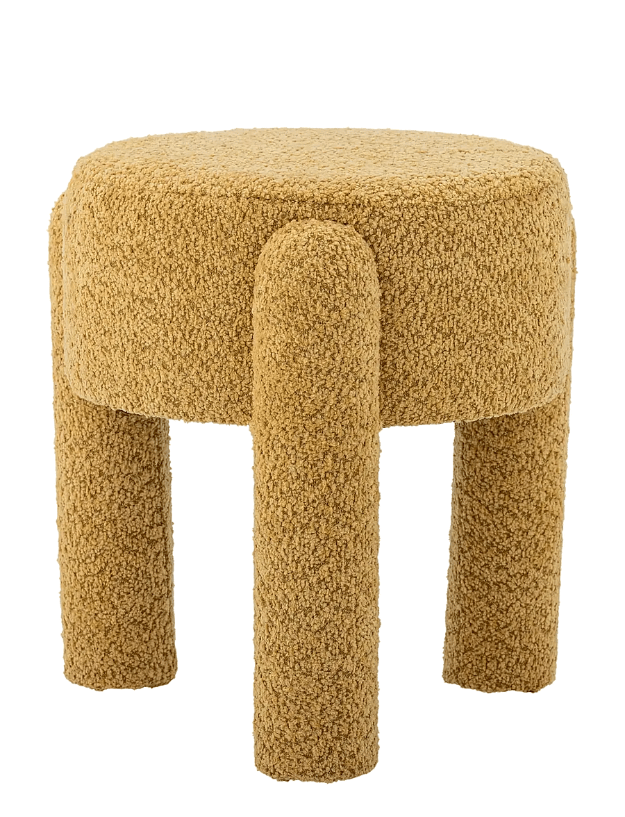 Bloomingville - Bruno Stool - toolid ja pingid - yellow - 2