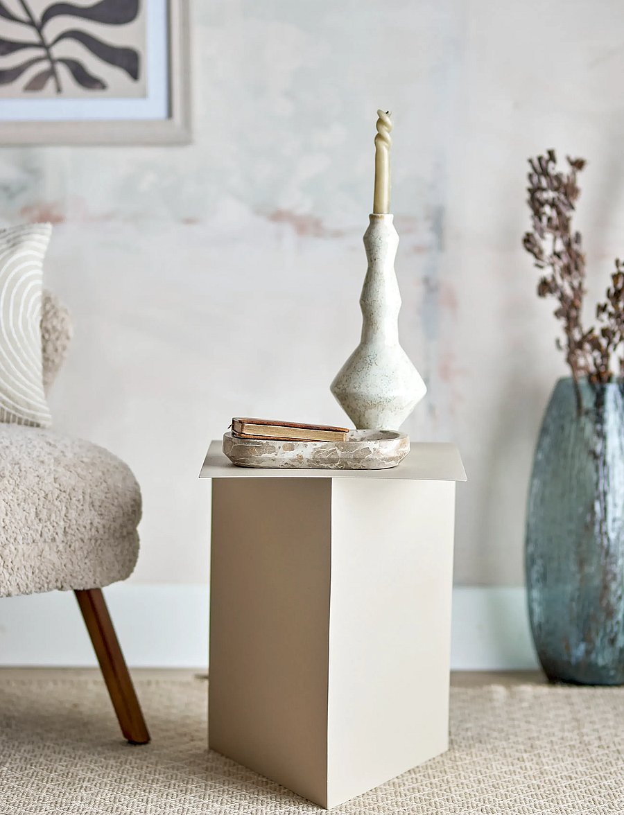 Bloomingville - Tasha Side Table - küljelauad ja väikesed lauad - beige - 4