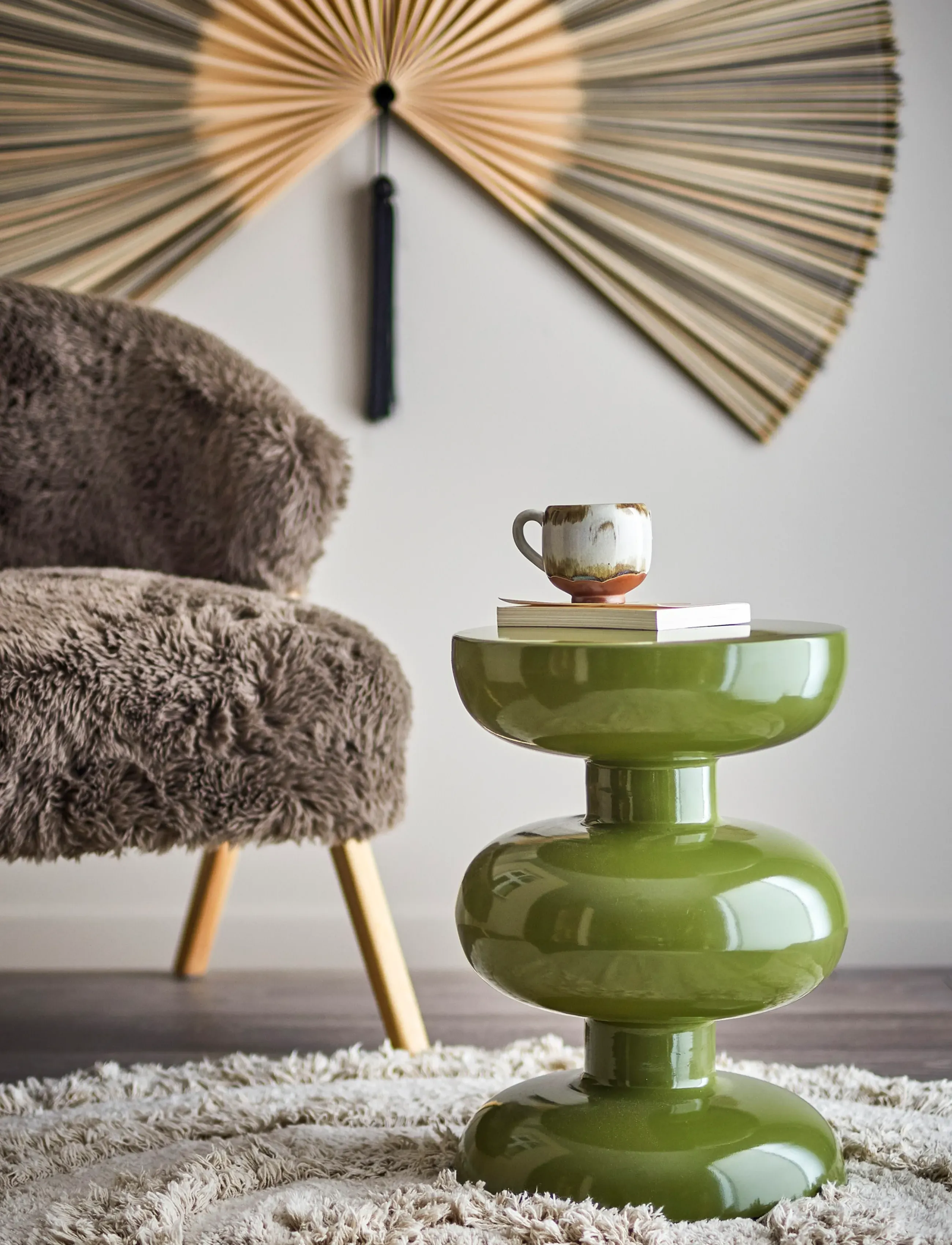 Bloomingville - Alba Side Table - green - 2