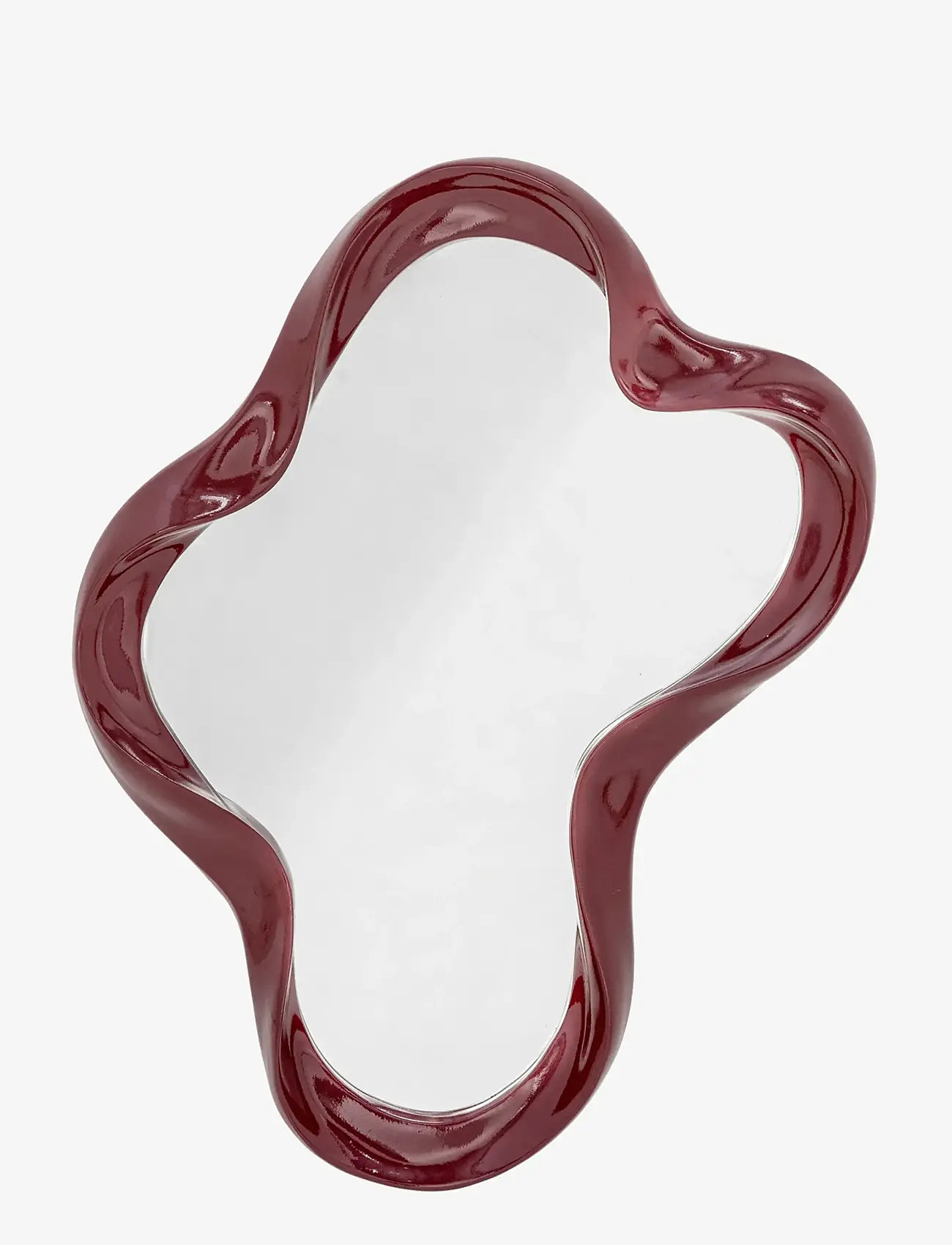 Bloomingville - Violeta Wall Mirror - wall mirrors - red - 3