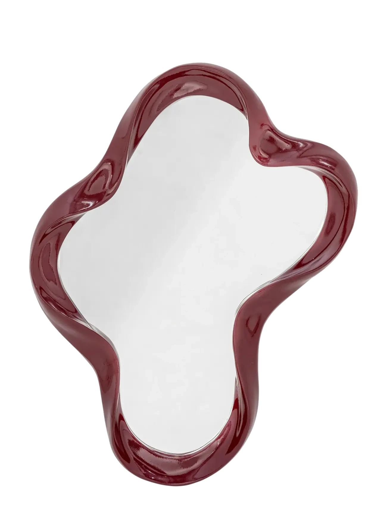 Bloomingville - Violeta Wall Mirror - wandspiegel - red - 2