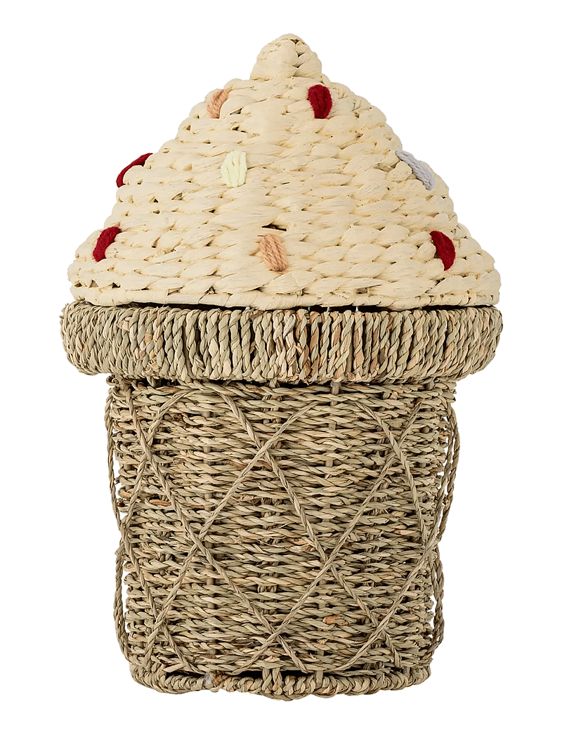 Bloomingville - Cillie Basket w/Lid - hoiukorvid - nature - 1