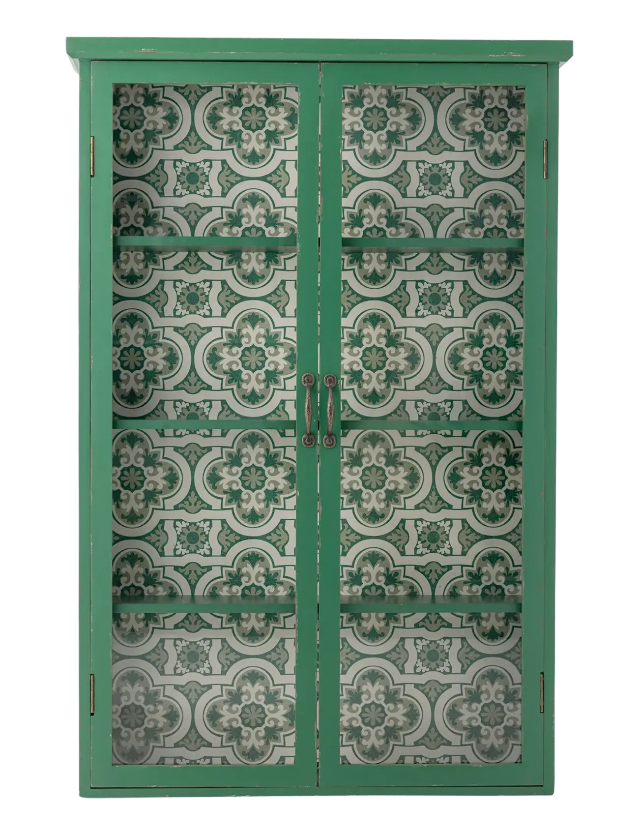 Bloomingville Hazem Cabinet, Cabinet, Grøn, Str: 81X122X22CM