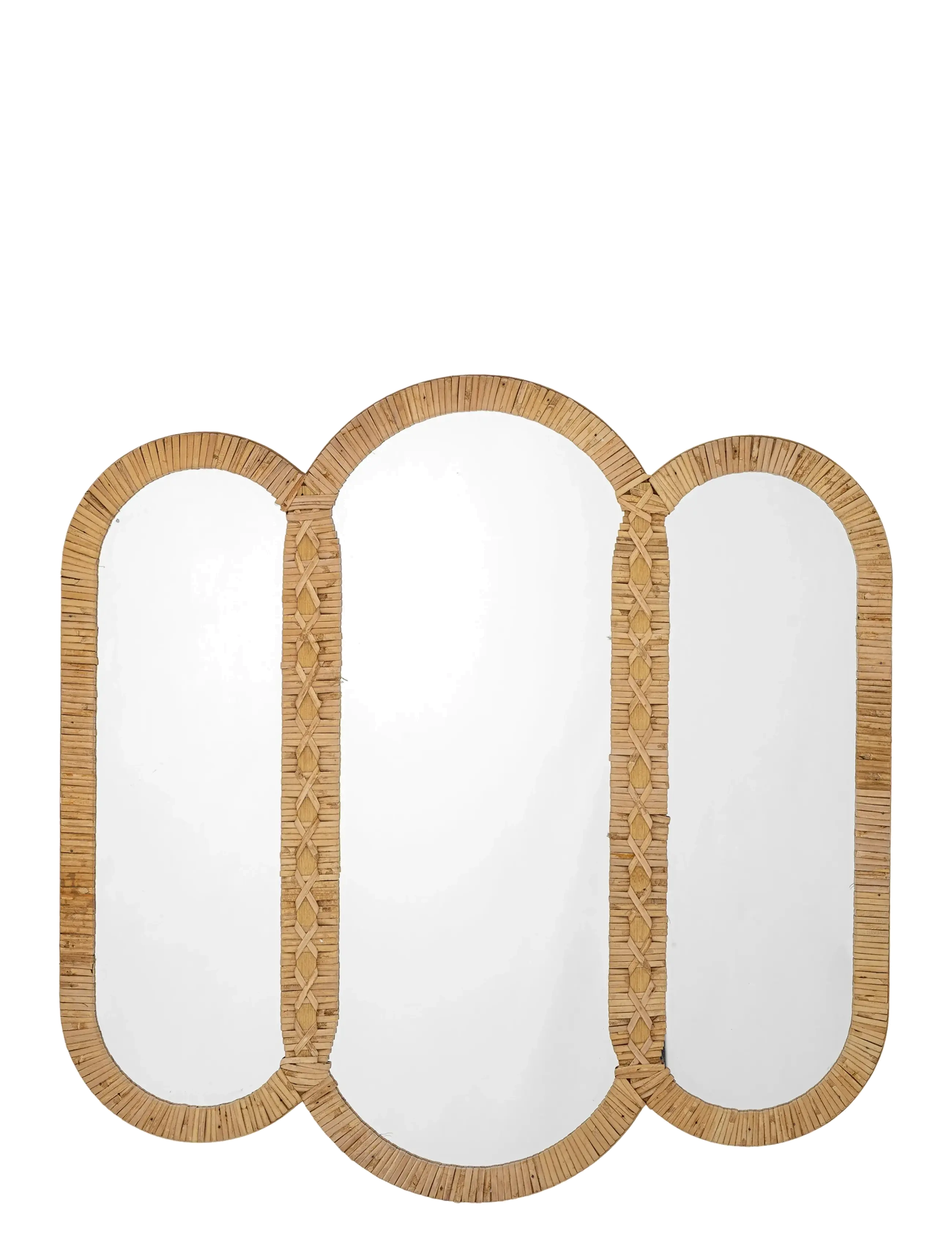 Bloomingville Cardiz Wall Mirror - Lustra ścienne - BEIGE / natural