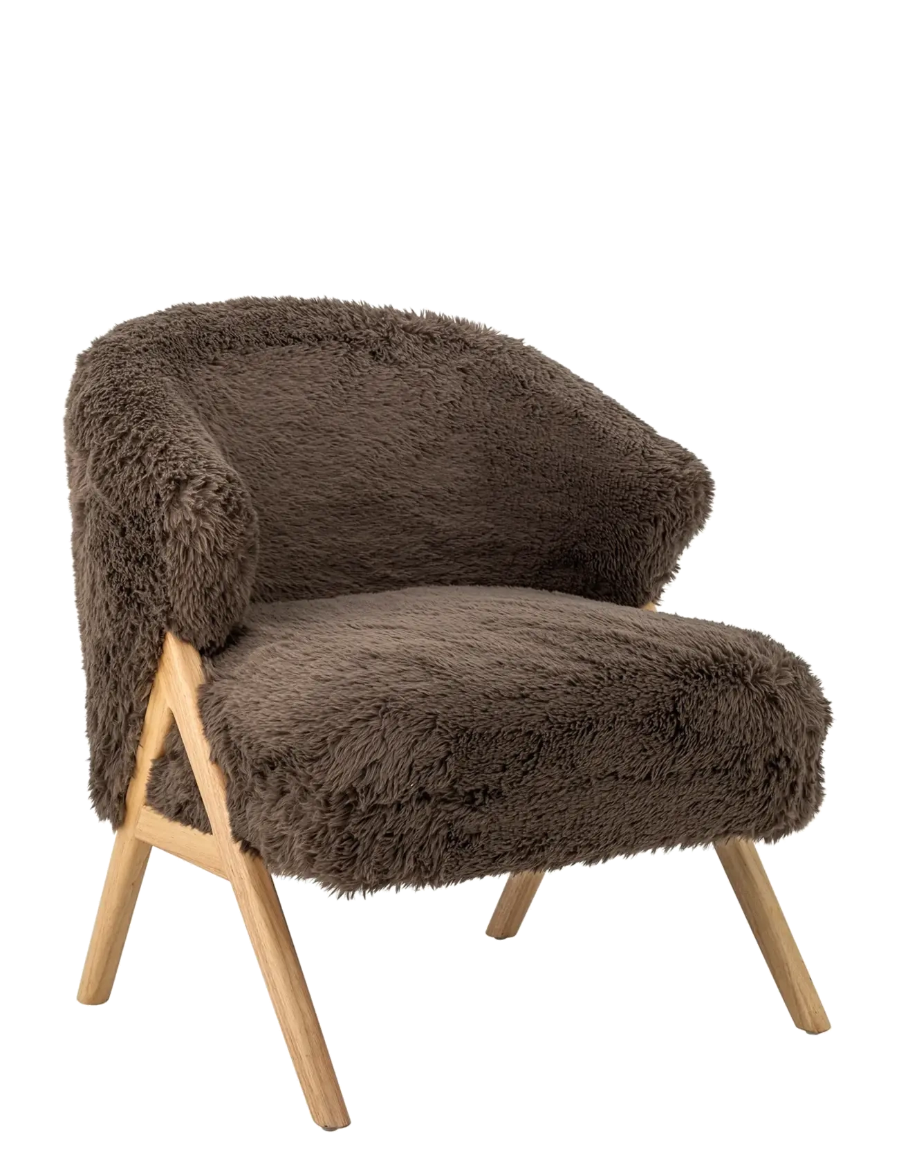 Bloomingville Camino Lounge Chair - Bloomingville - BROWN / brown