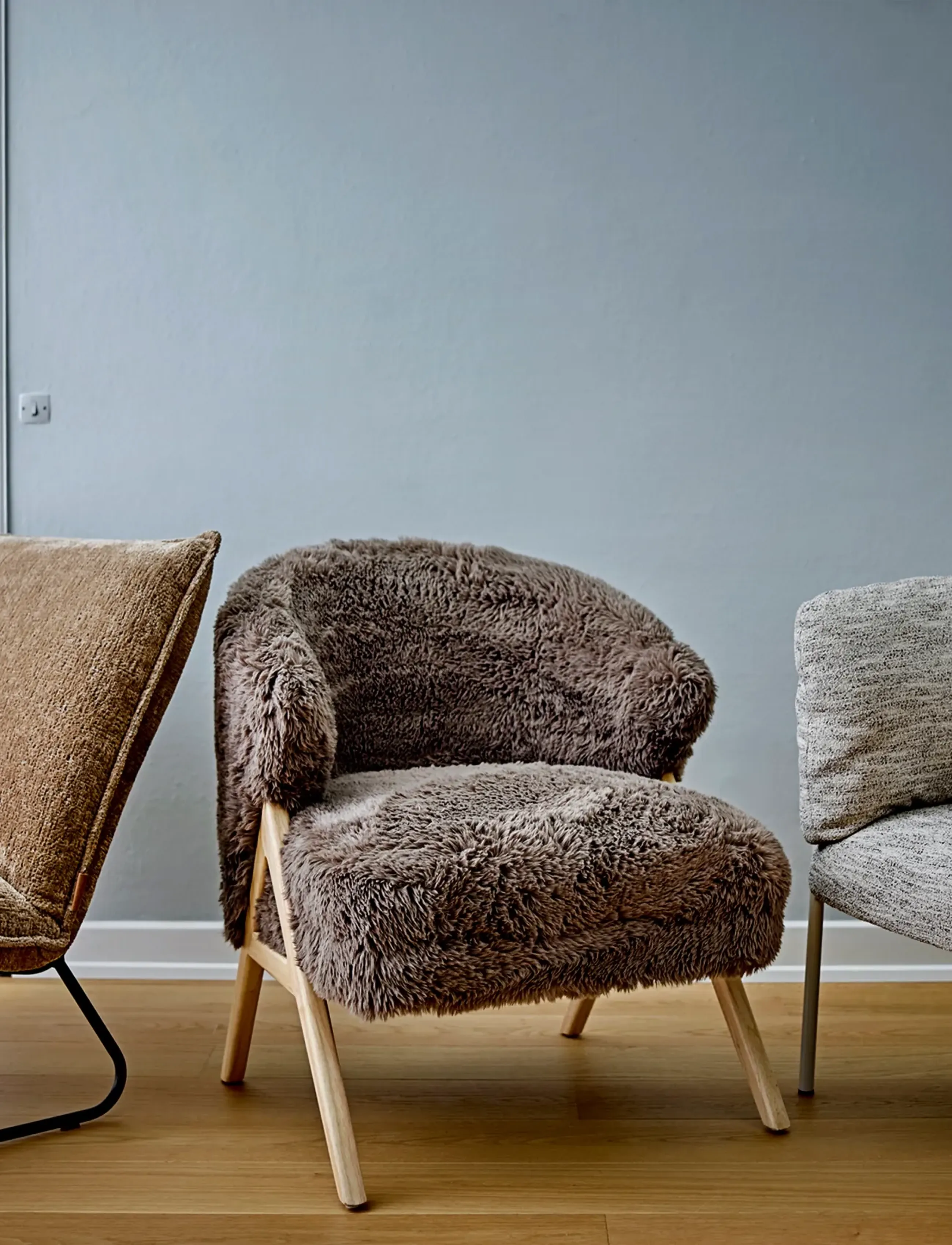 Bloomingville Camino Lounge Chair, 68X80X70 cm, Chairs & Stools, Braun - Armchairs, Homeware