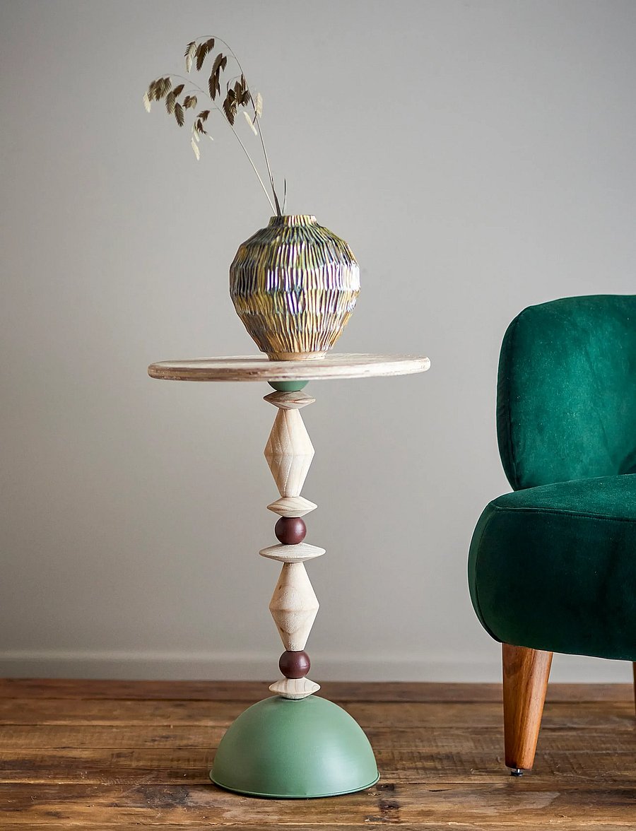 Bloomingville - Mannelli Side Table - beistelltische & kleine tische - green - 0