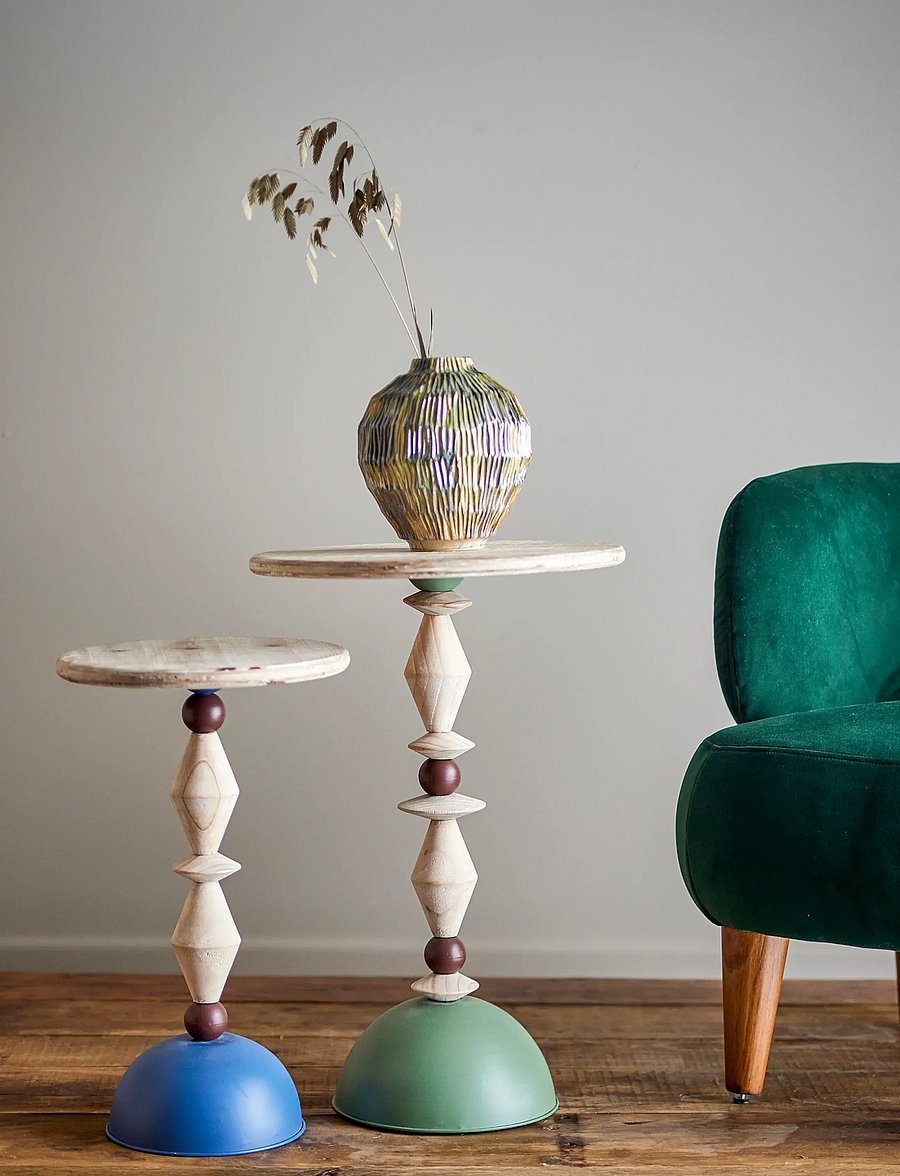 Bloomingville - Mannelli Side Table - beistelltische & kleine tische - green - 2