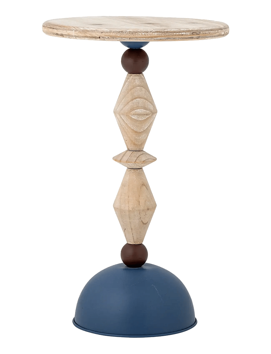 Bloomingville - Mannelli Side Table - beistelltische & kleine tische - blue - 1