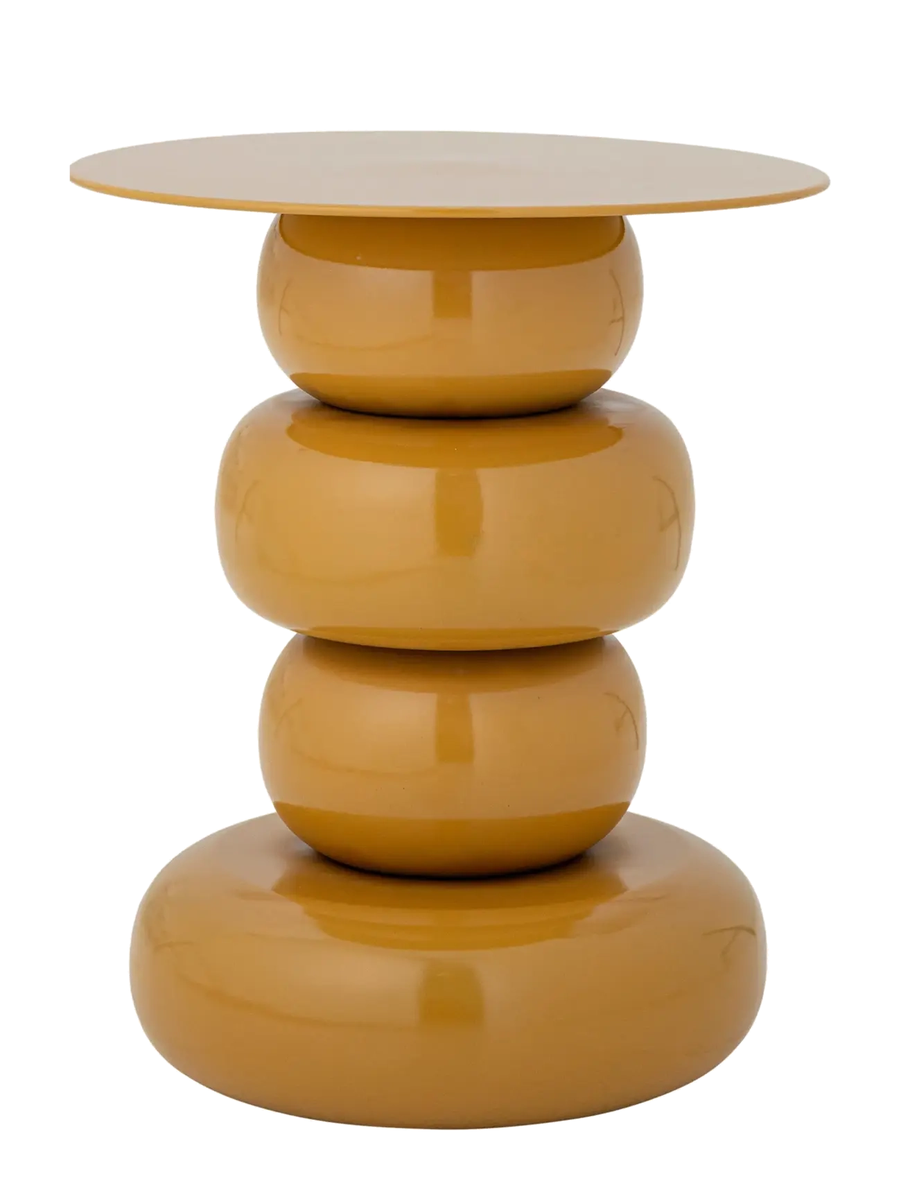 BLOOMINGVILLE Olonne Side Table Gelb - Ø 41 CM - Unisex