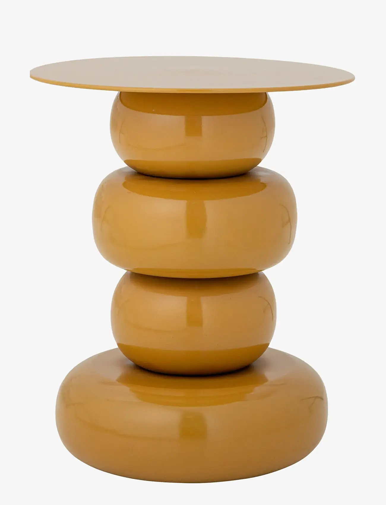 Bloomingville - Olonne Side Table - sideborde og små borde - yellow - 1