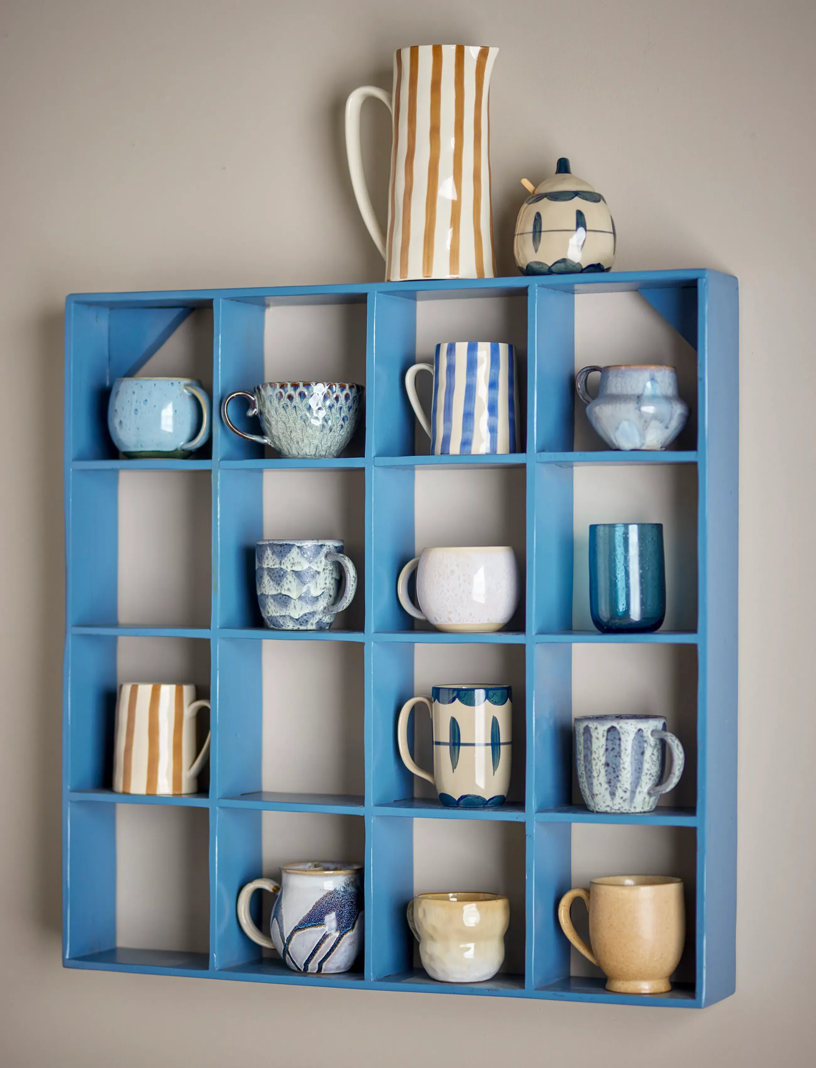Bloomingville - Bekka Shelf - hyllor - blue - 5