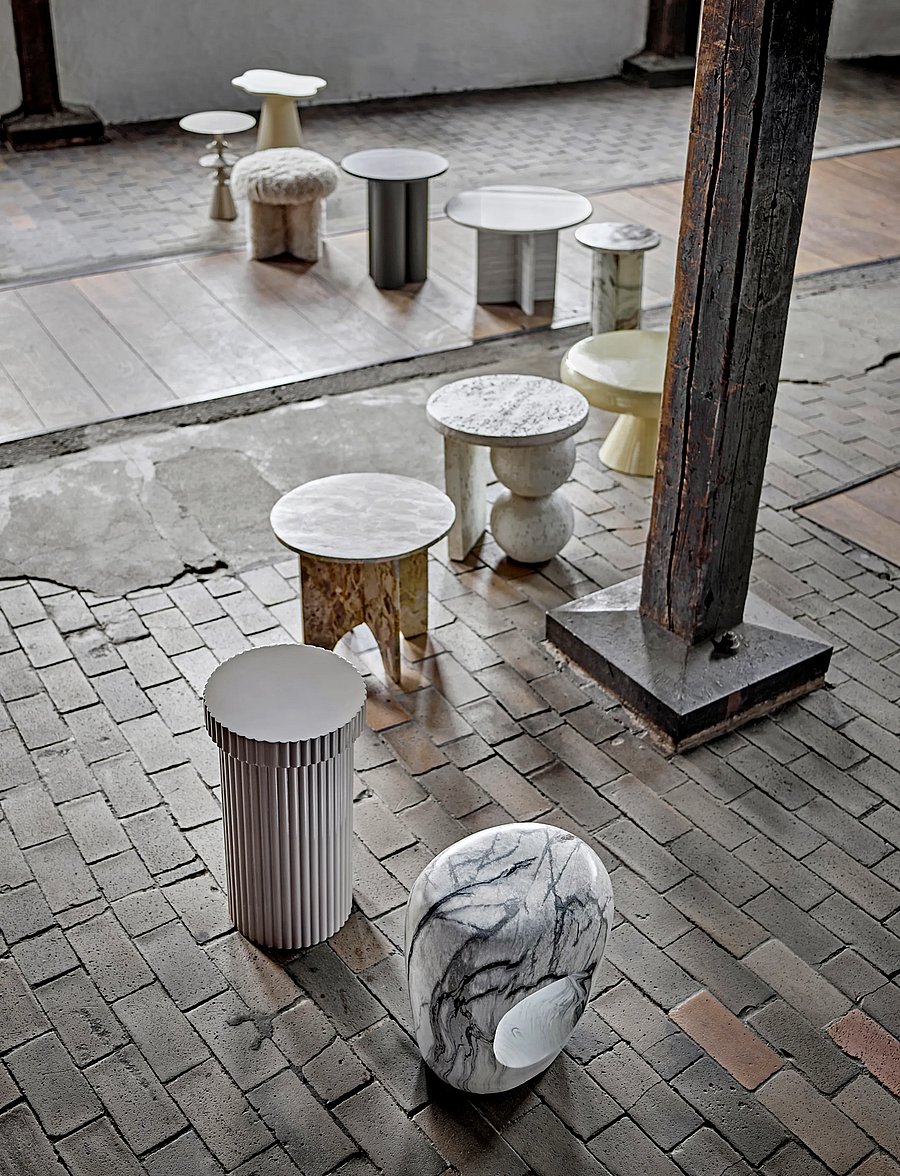 Bloomingville - Timi Side Table - Šoniniai staliukai ir maži staliukai - grey - 4
