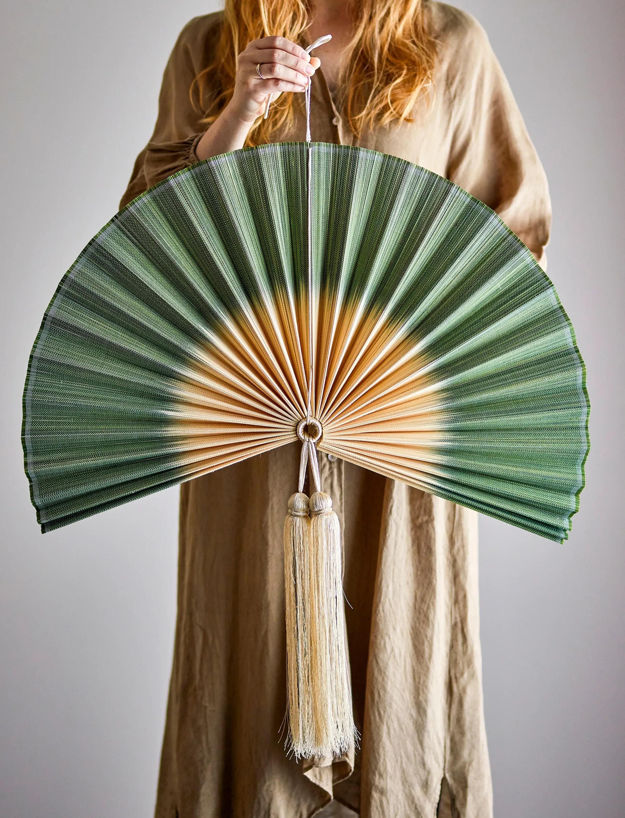 Bloomingville Jaime Wall Decor, 70X75 cm, Decorative Accessories-details, Khakigrün - Homeware