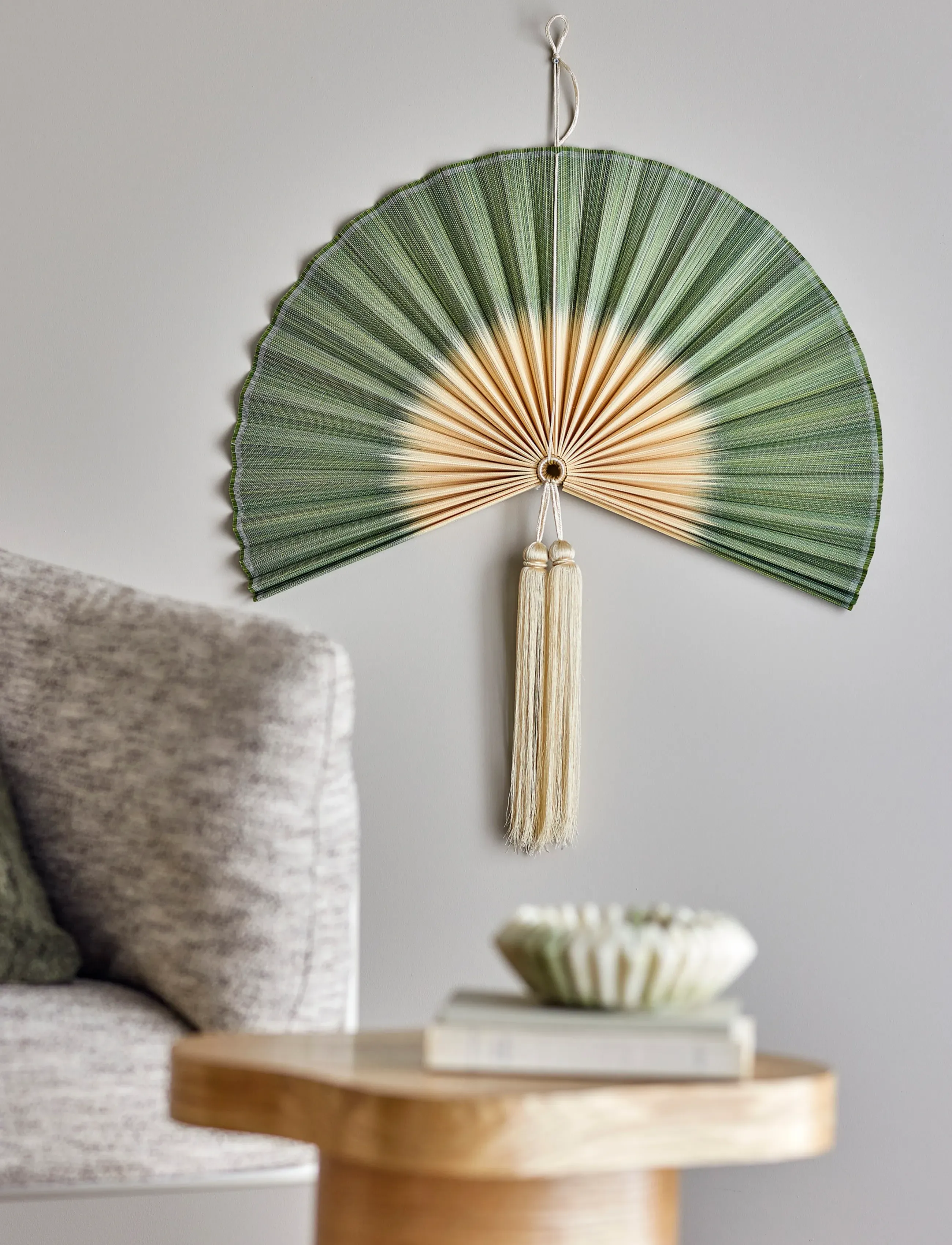 Bloomingville - Jaime Wall Decor - väggdekorationer - green - 2