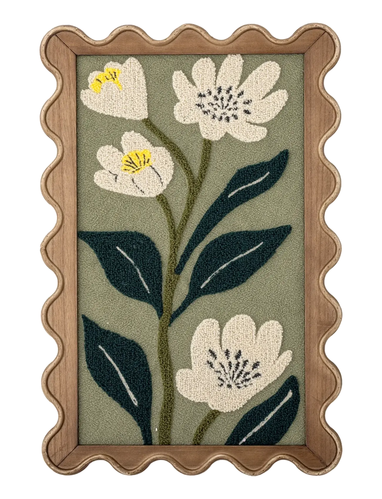 Bloomingville Talan Illustration w/ Frame - Christmas gifts - MULTI-COLOURED / green