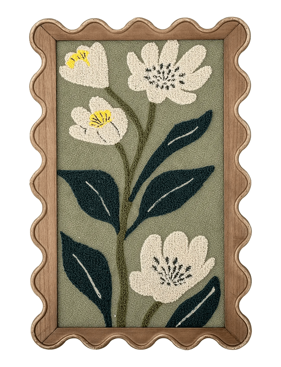 Bloomingville - Talan Illustration w/ Frame - wand dekoration - multi-coloured - 1