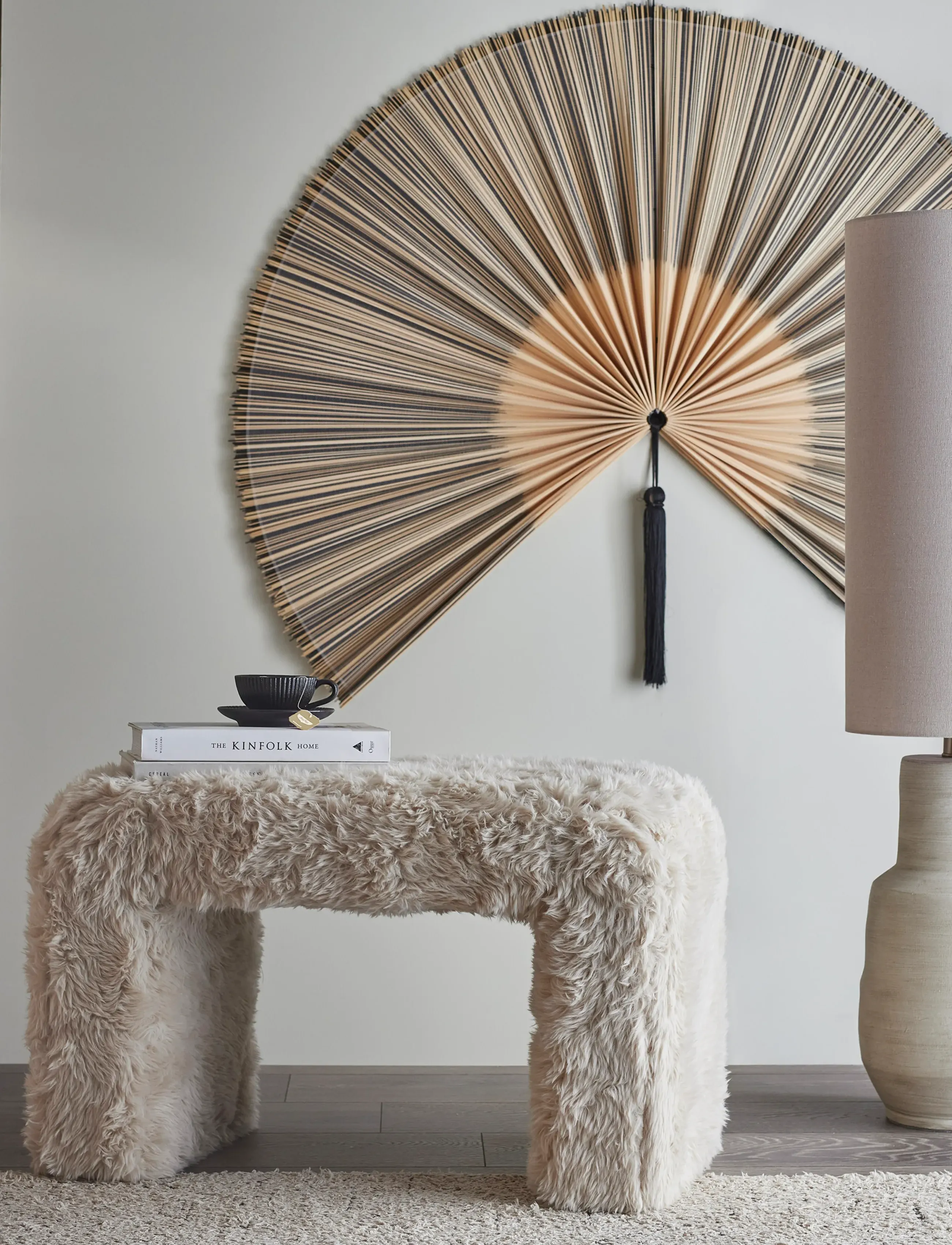 Bloomingville Bobbie Stool, 70X45X40 cm, Chairs & Stools, Creme - Stools Benches, Homeware