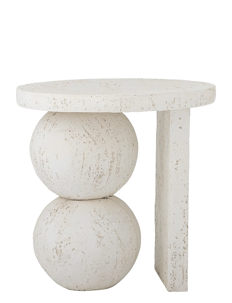 Bloomingville - Tally Side Table - beistelltische & kleine tische - white - 1