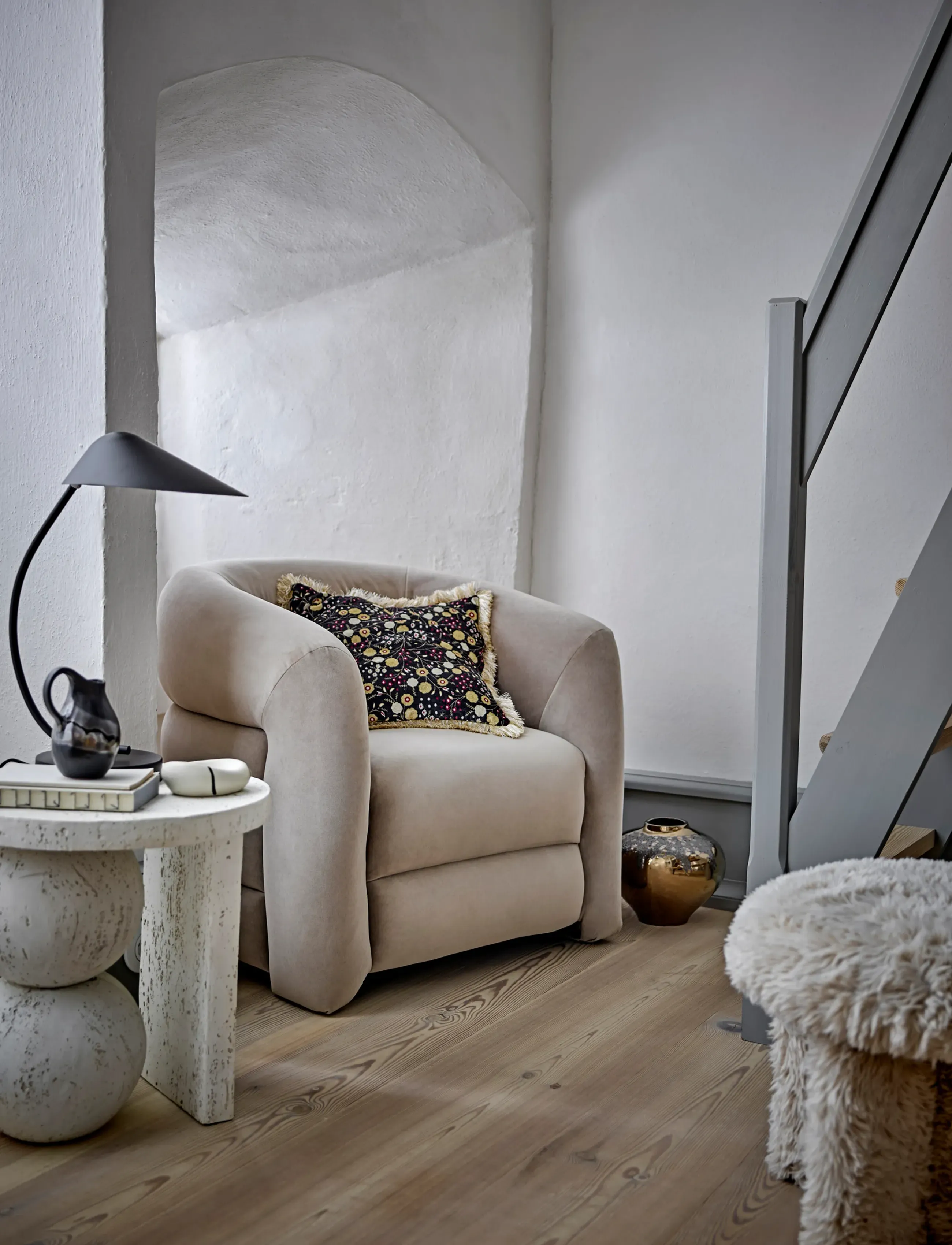 Bloomingville - Tally Side Table - sidobord & småbord - white - 5