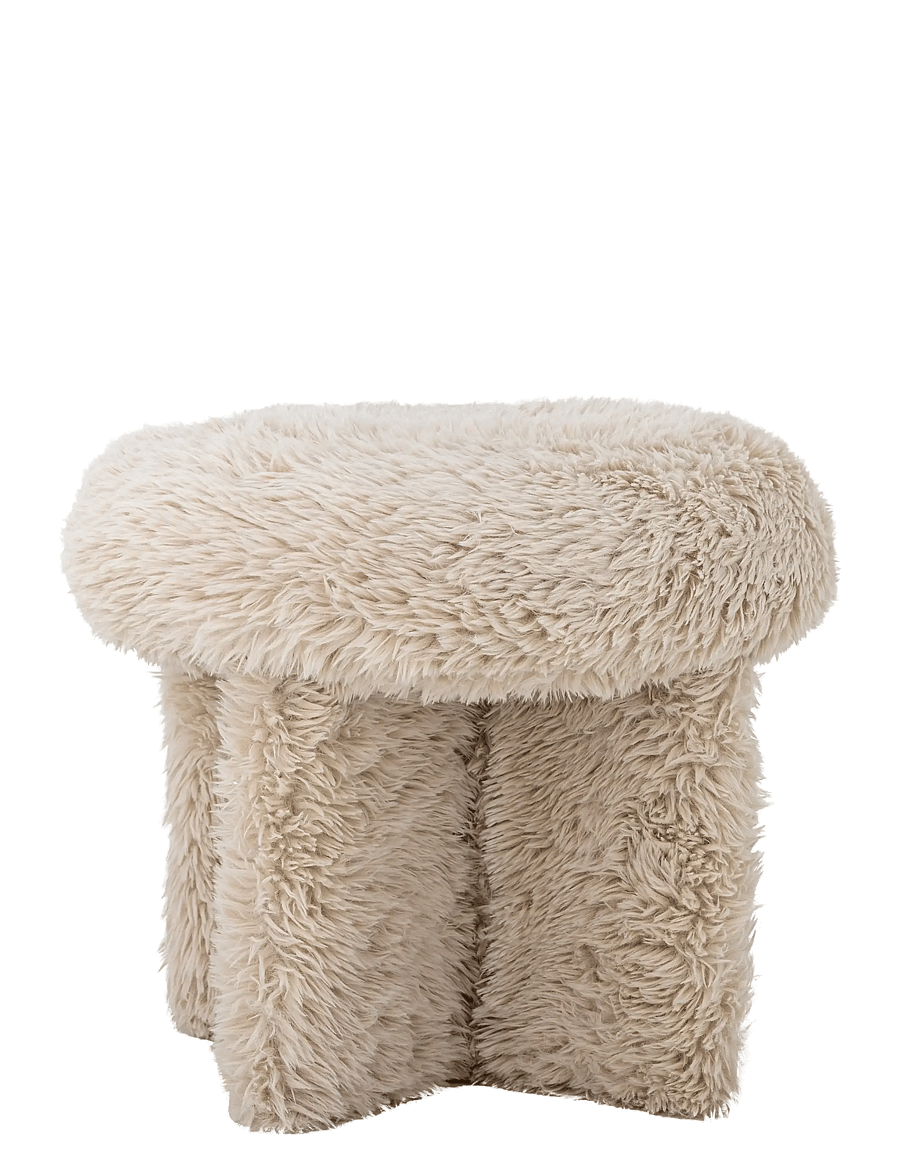 Bloomingville - Frikka Pouf - poufs - cream - 1