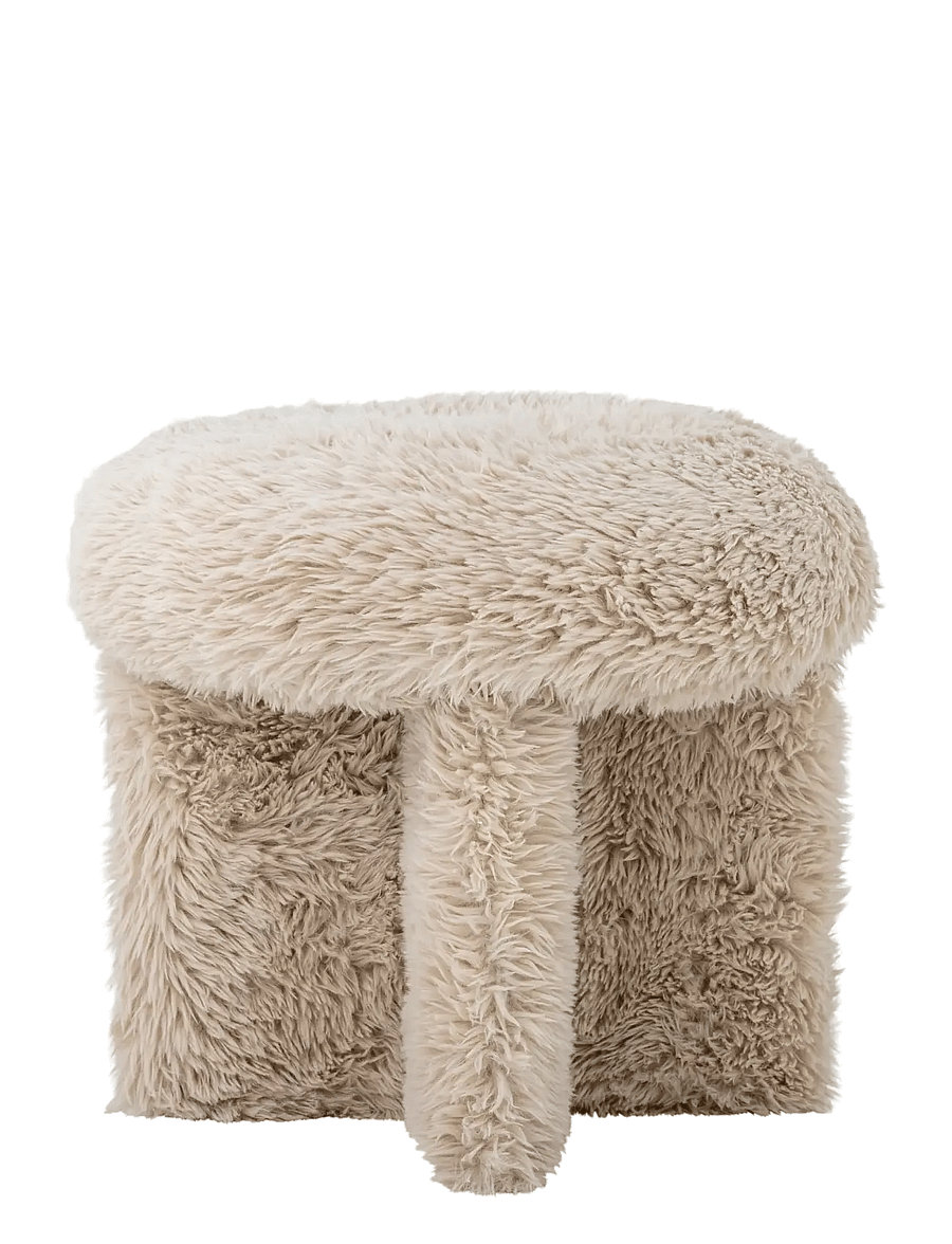 Bloomingville - Frikka Pouf - poufs - cream - 2