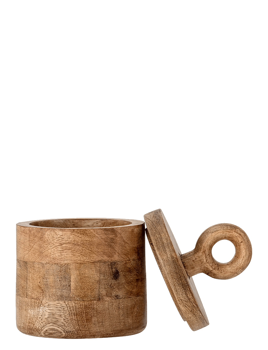 Bloomingville - Nonnie Jar w/Lid - vorratsgläser - natural - 2