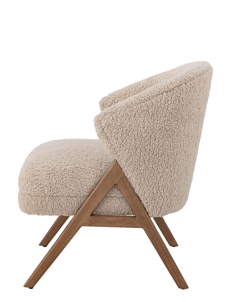 Bloomingville - Camino Lounge Chair - stühle - natural - 4