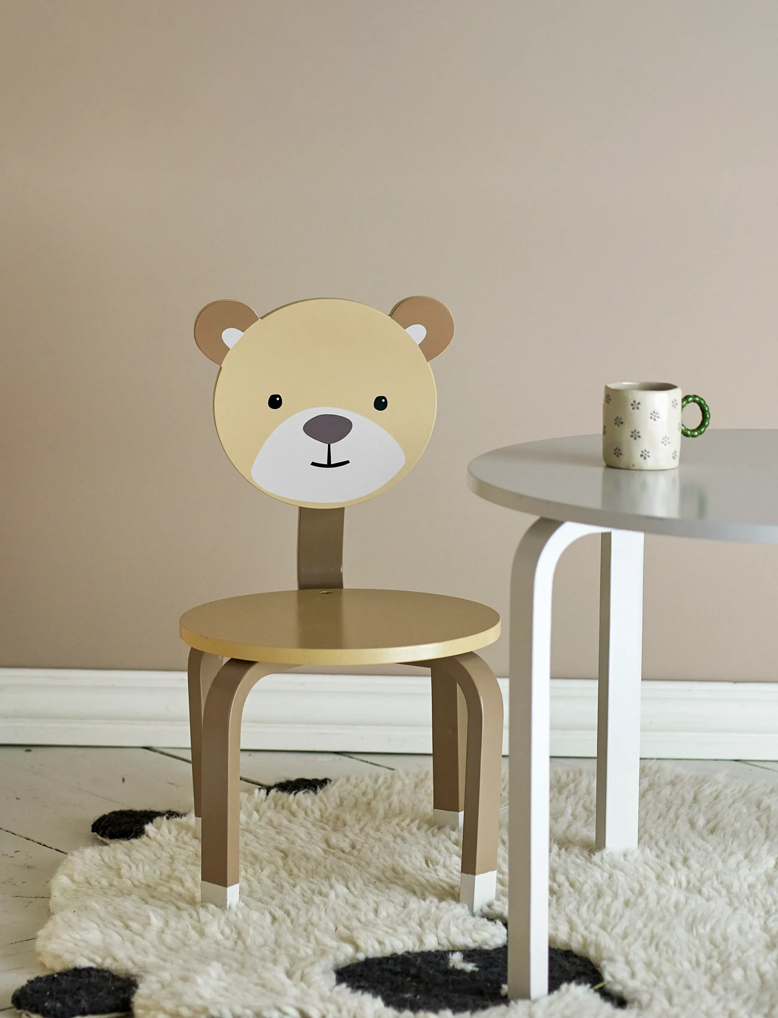 Bloomingville Marle Chair, H58 cm, Furniture, Braun - Chairs & Stools, Kinder