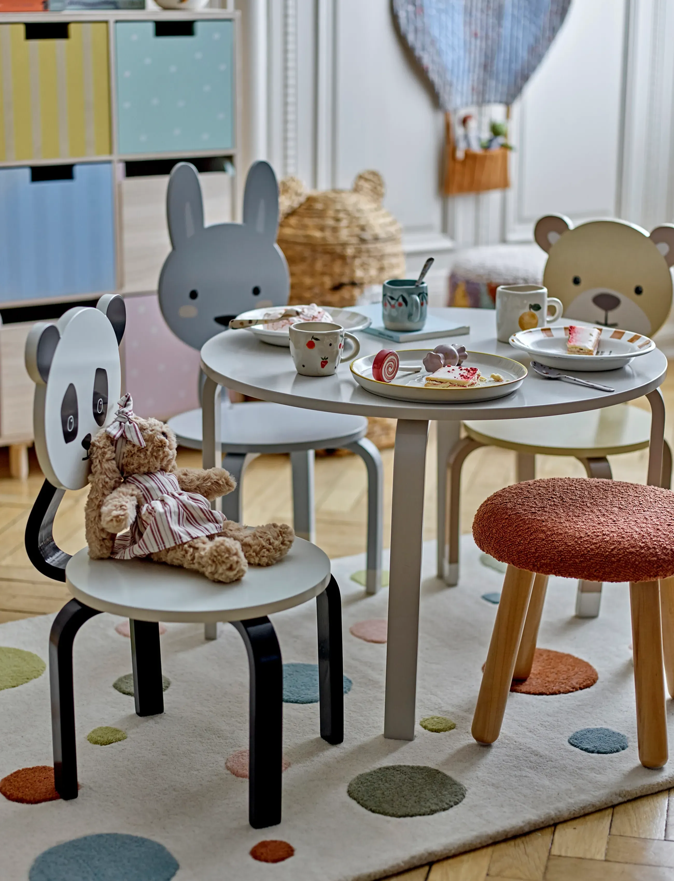 Bloomingville Marle Chair, H58 cm, Furniture, Grau - Chairs & Stools, Kinder